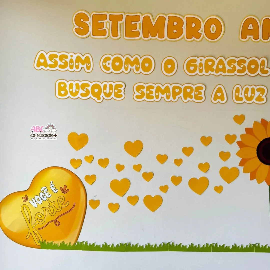Painel Setembro Amarelo Girassol - Image 3