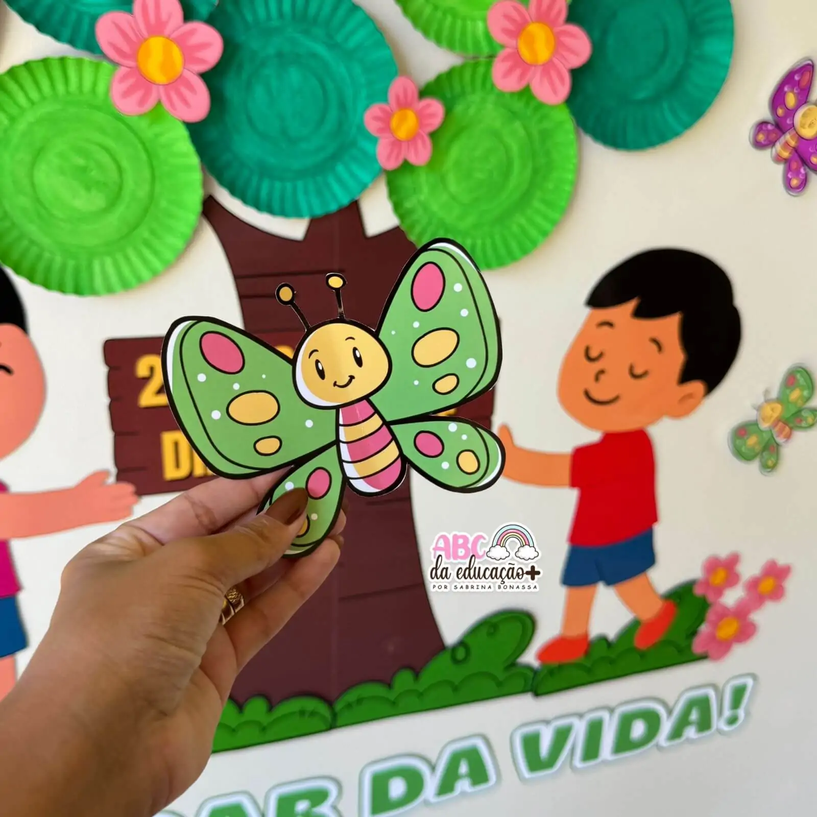 Painel Dia da Árvore com Pratinhos - Imagem 4