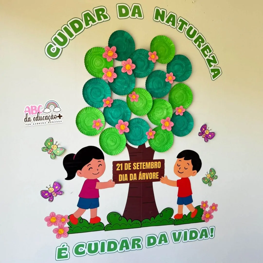 Painel Dia da Árvore com Pratinhos - Image 2