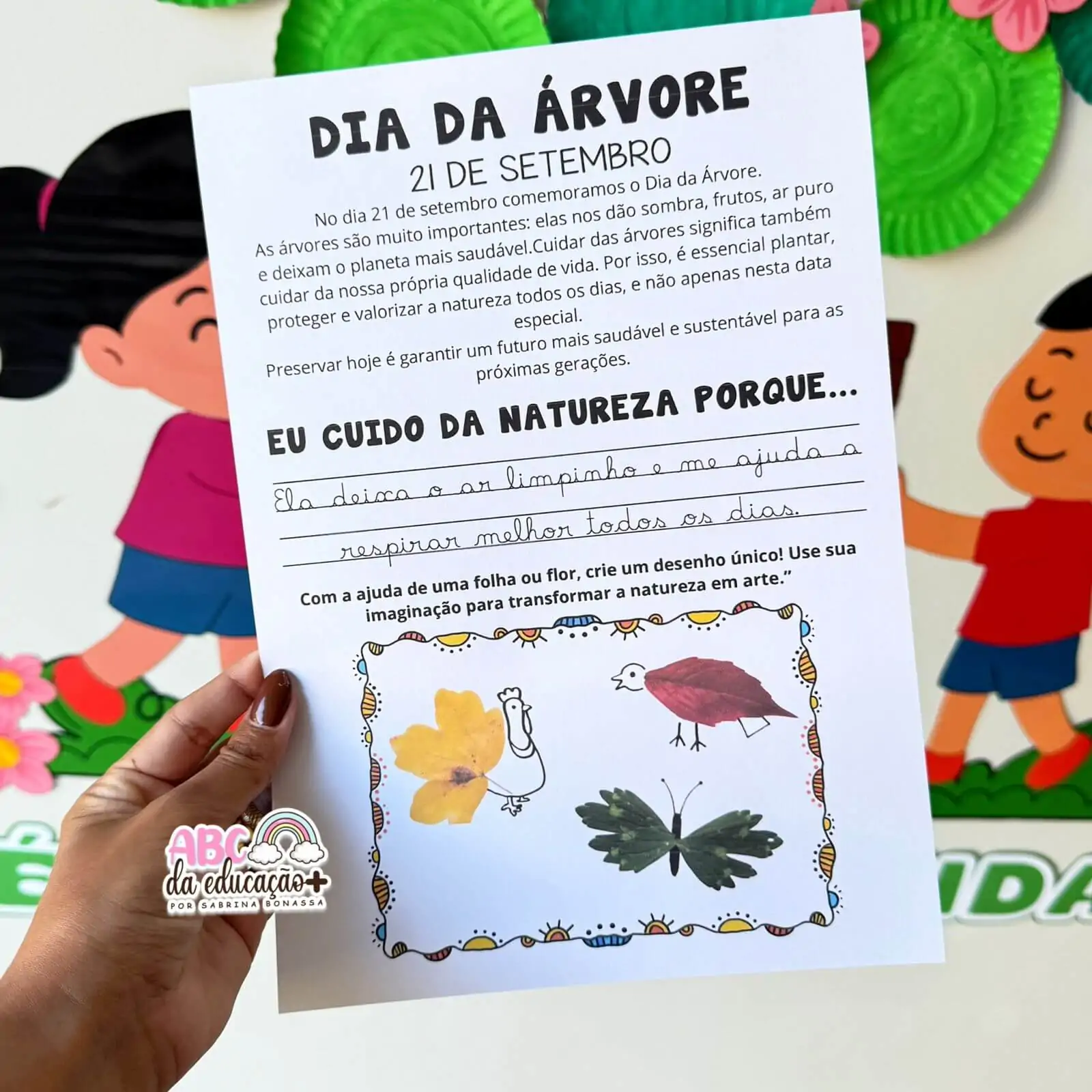 Atividade Interativa Dia da Árvore – Coleto, Colo e Crio - Imagem 3