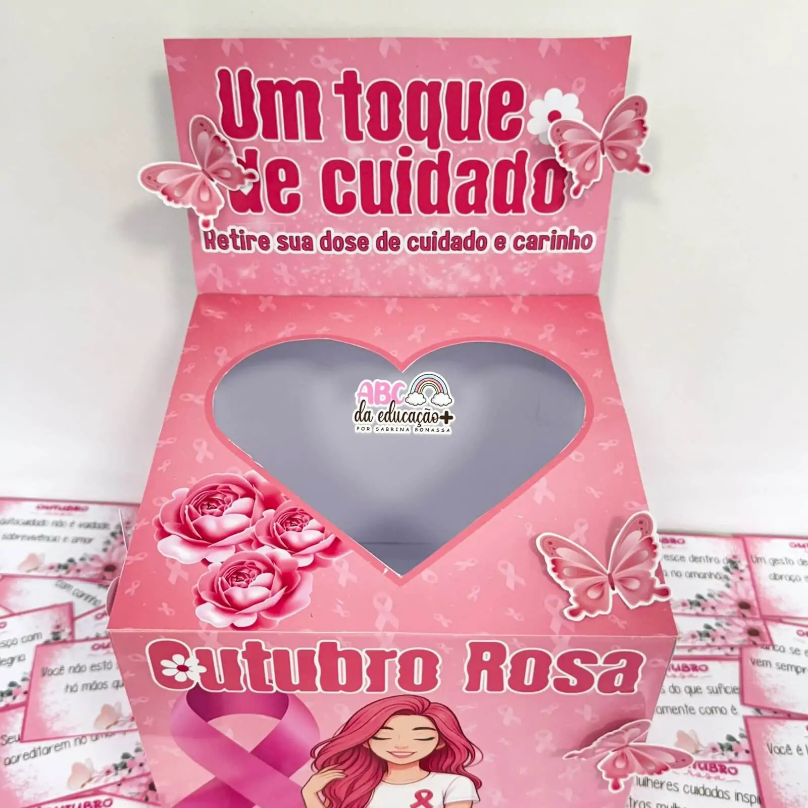 Caixa de Mensagem Outubro Rosa – Um Toque de Cuidado - Imagem 7