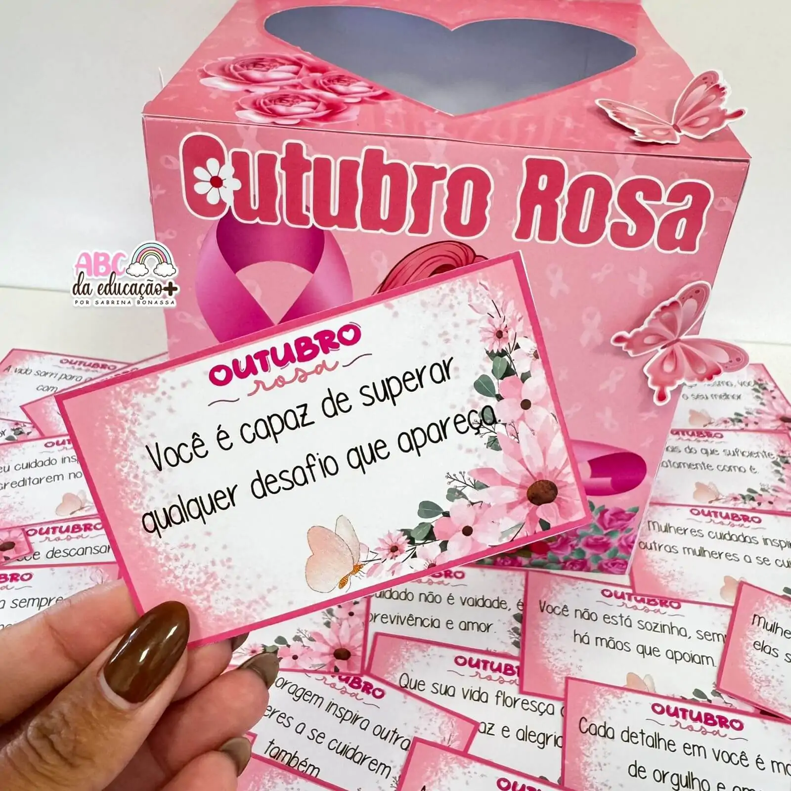 Caixa de Mensagem Outubro Rosa – Um Toque de Cuidado - Imagem 6