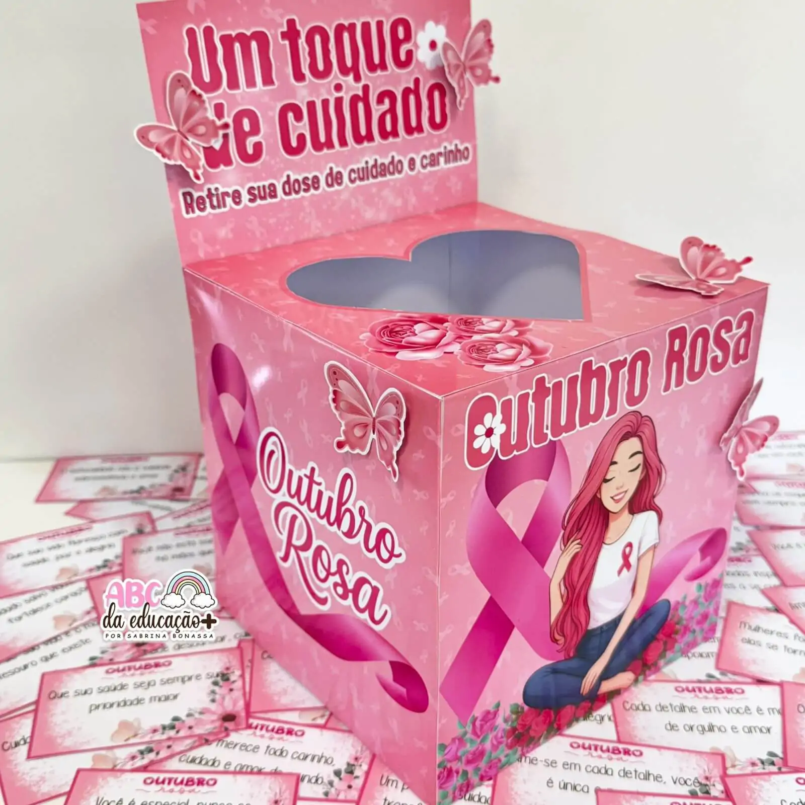 Caixa de Mensagem Outubro Rosa – Um Toque de Cuidado - Imagem 3
