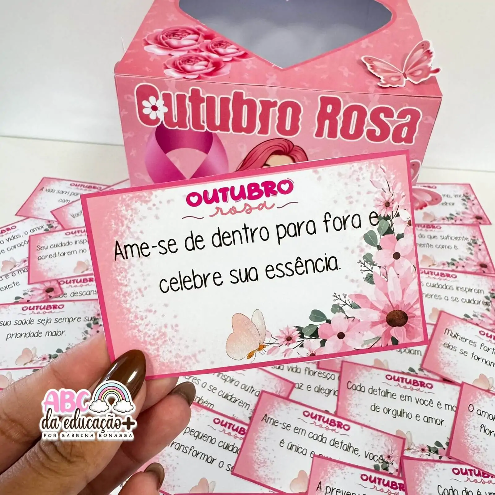 Caixa de Mensagem Outubro Rosa – Um Toque de Cuidado - Imagem 2