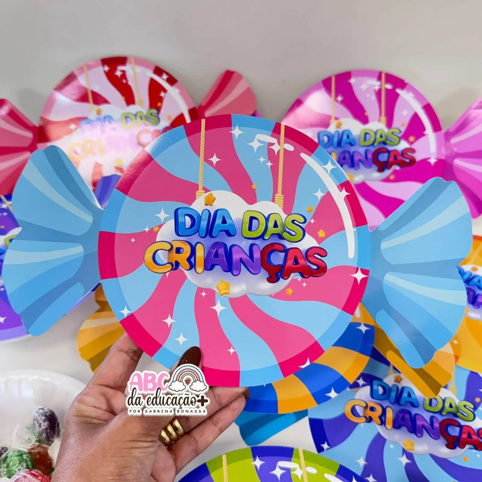 Lembrancinha Dia das Crianças – Balinha Supresa