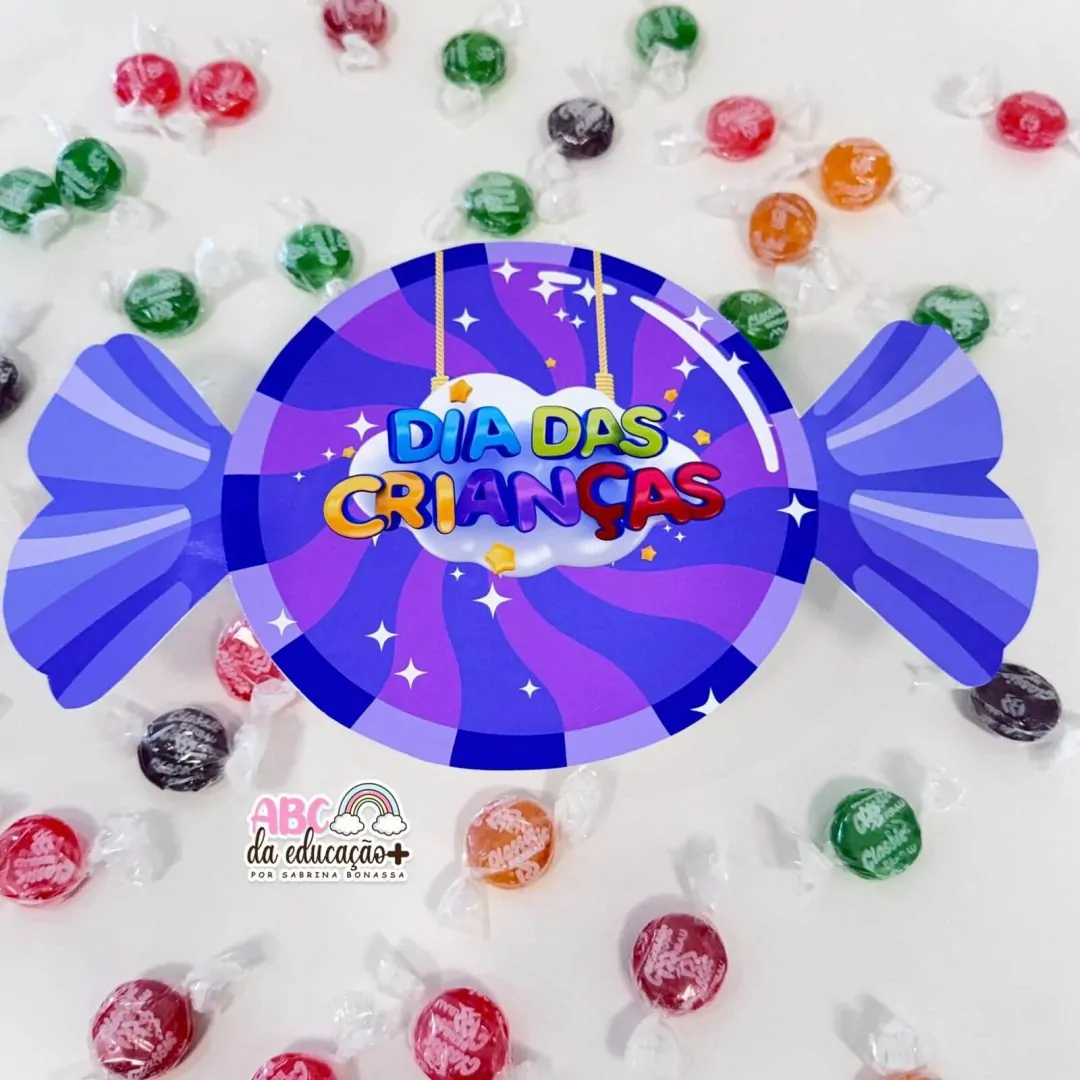 Lembrancinha Dia das Crianças – Balinha Supresa - Image 4
