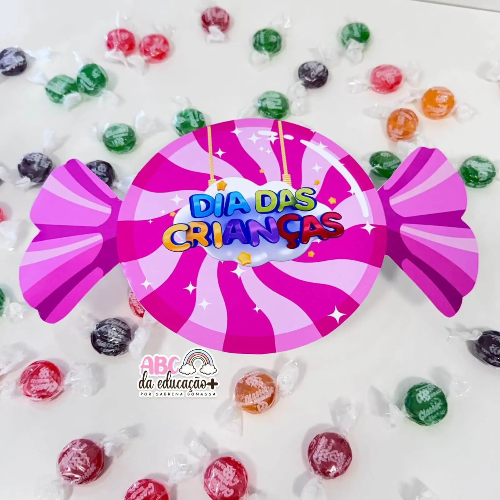 Lembrancinha Dia das Crianças – Balinha Supresa - Imagem 3