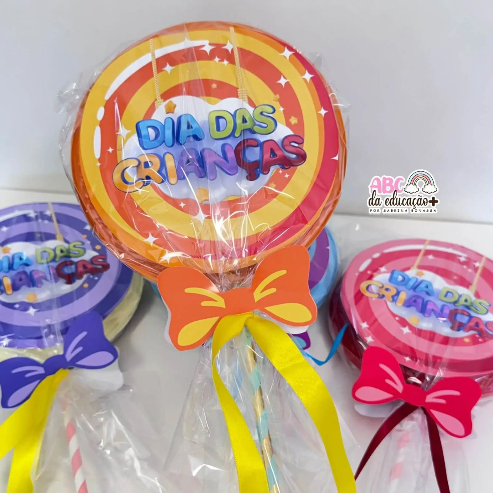 Lembrancinha Dia das Crianças – Pirulito Surpresa - Imagem 6