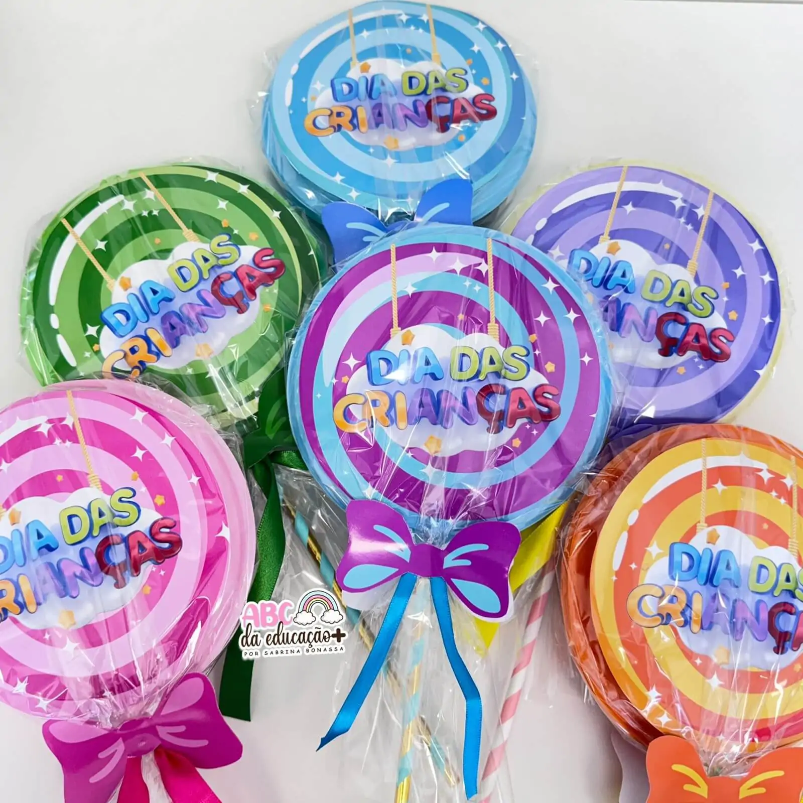 Lembrancinha Dia das Crianças – Pirulito Surpresa