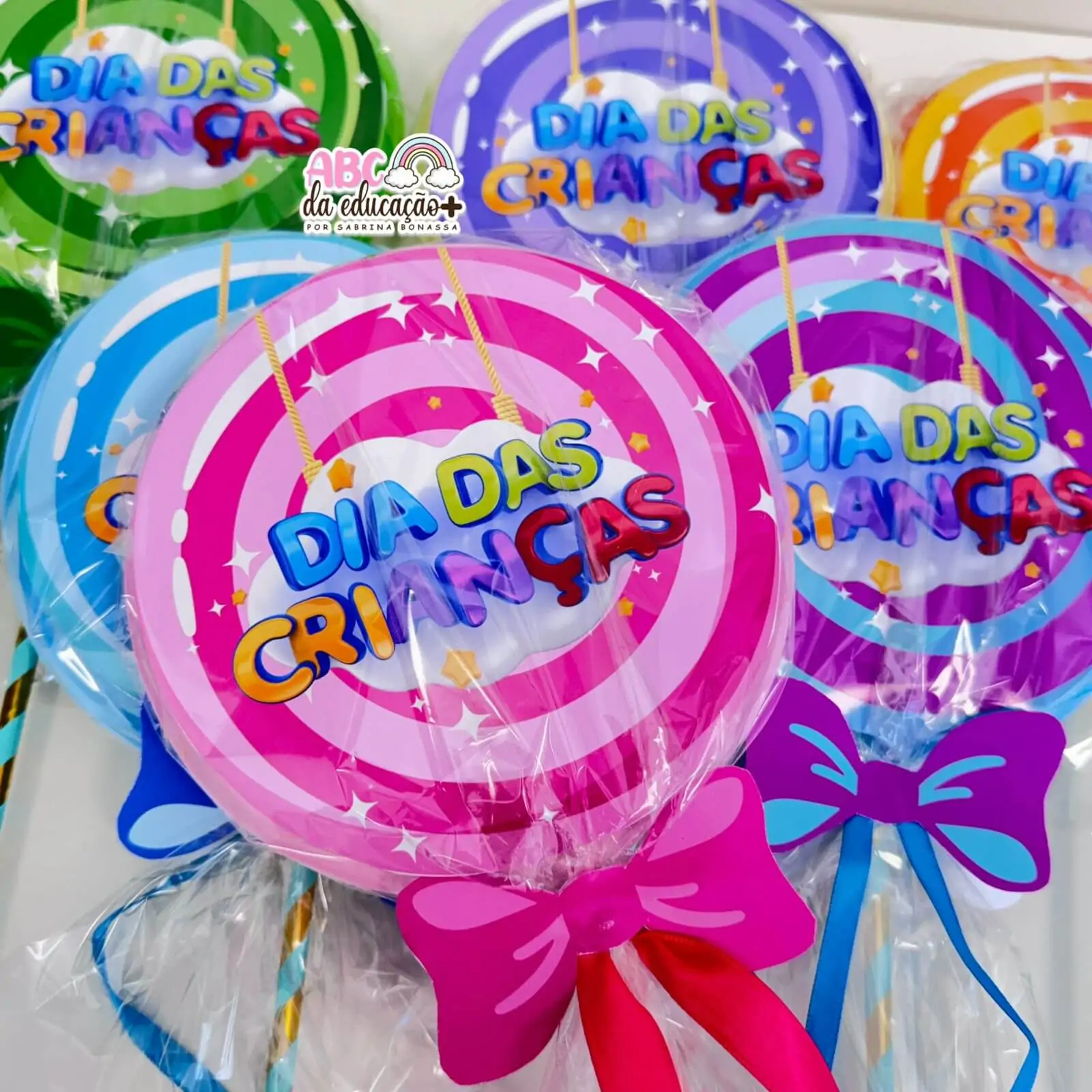 Lembrancinha Dia das Crianças – Pirulito Surpresa - Imagem 5