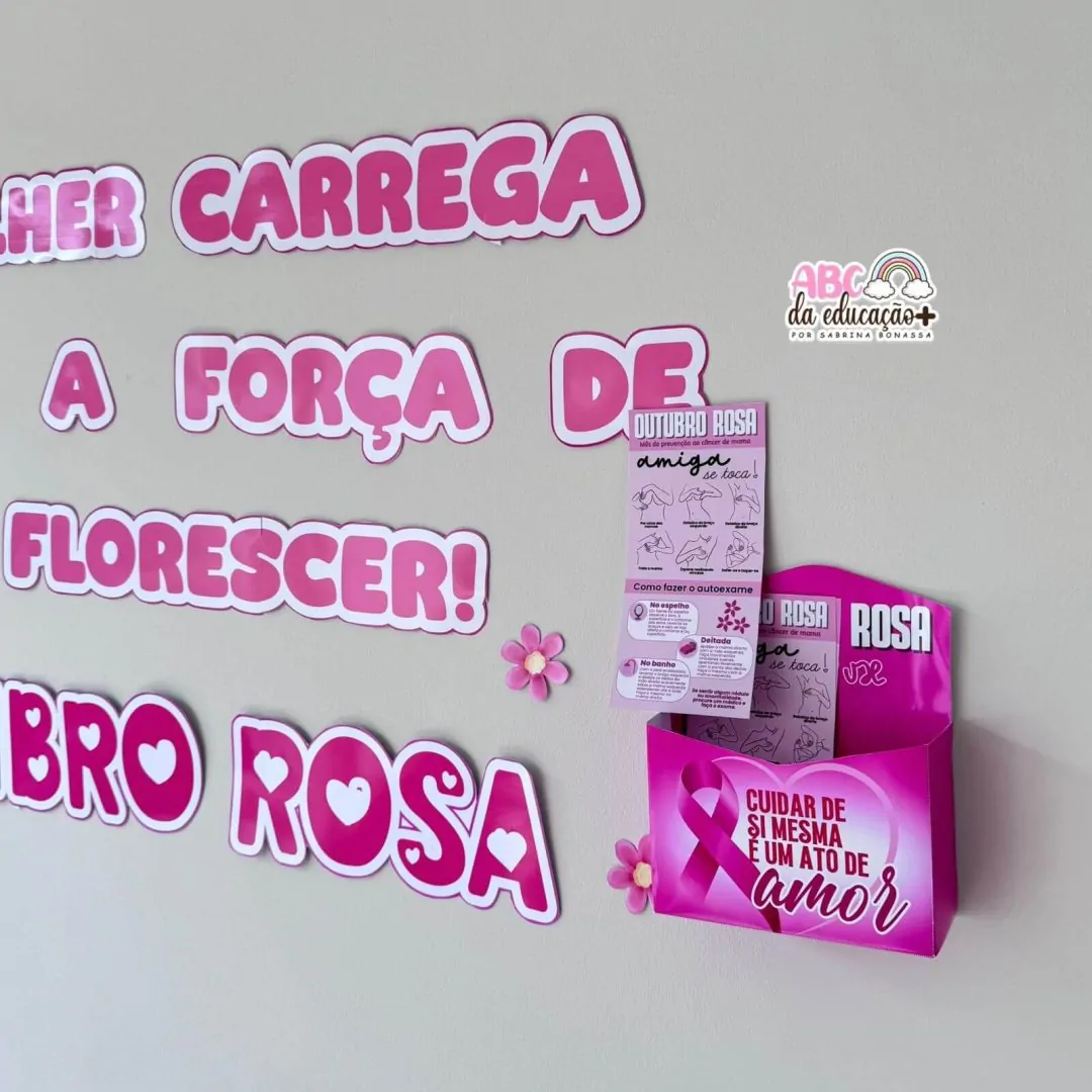 Painel Outubro Rosa – A Força de Florescer - Imagem 8