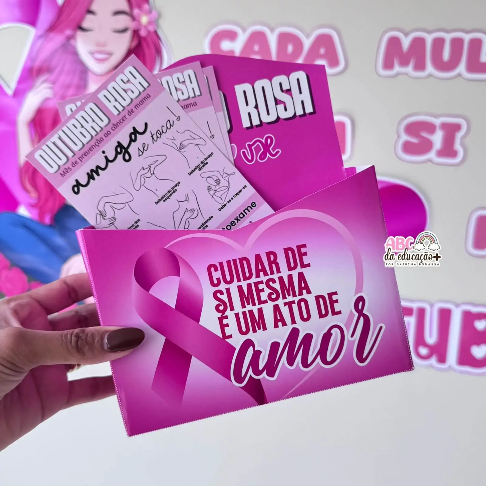 Painel Outubro Rosa – A Força de Florescer - Imagem 7