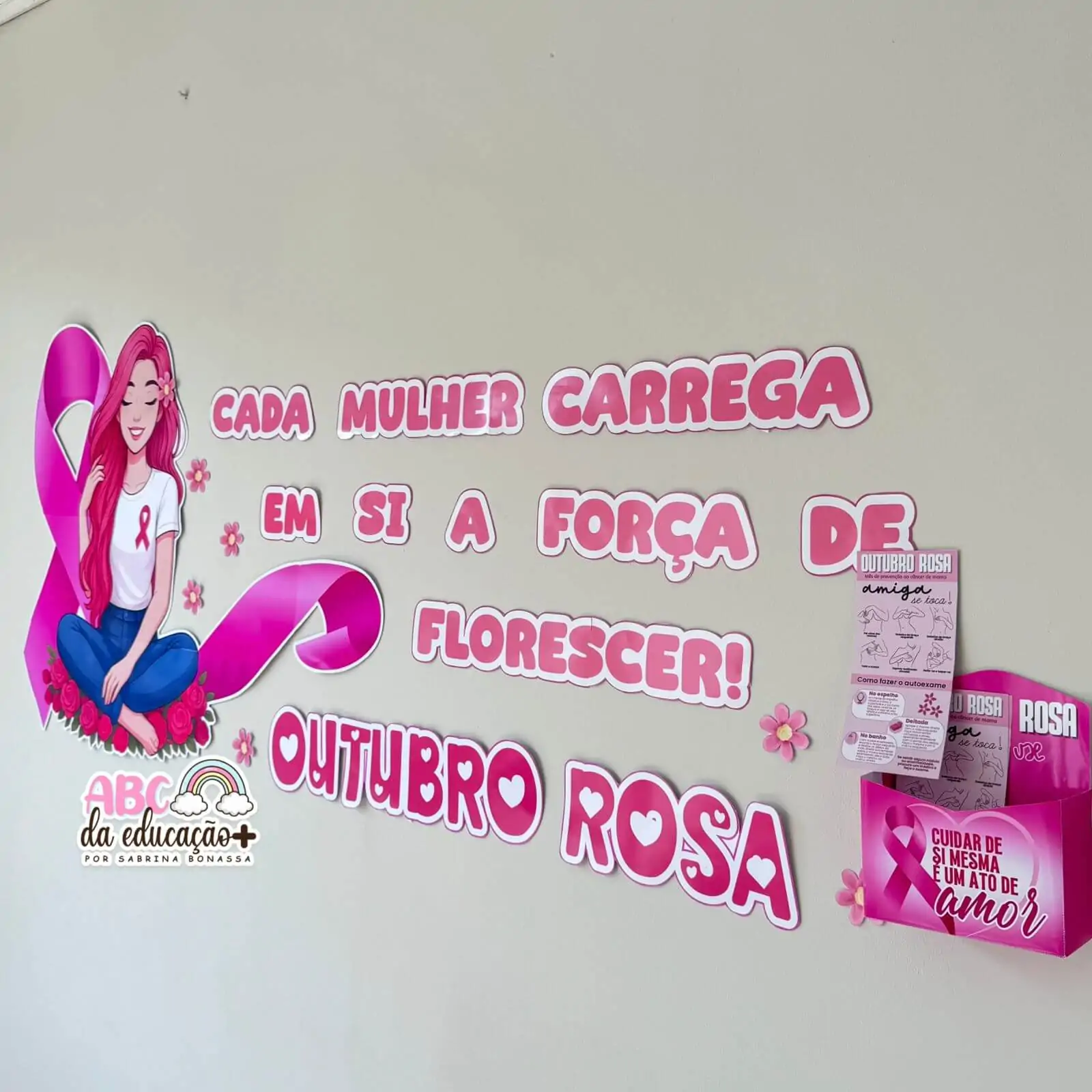 Painel Outubro Rosa – A Força de Florescer - Imagem 6