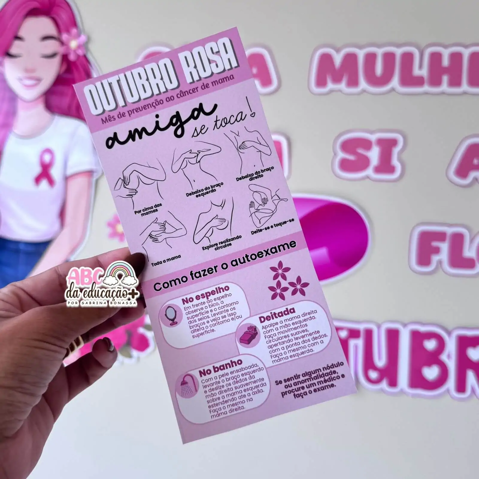 Painel Outubro Rosa – A Força de Florescer - Imagem 3