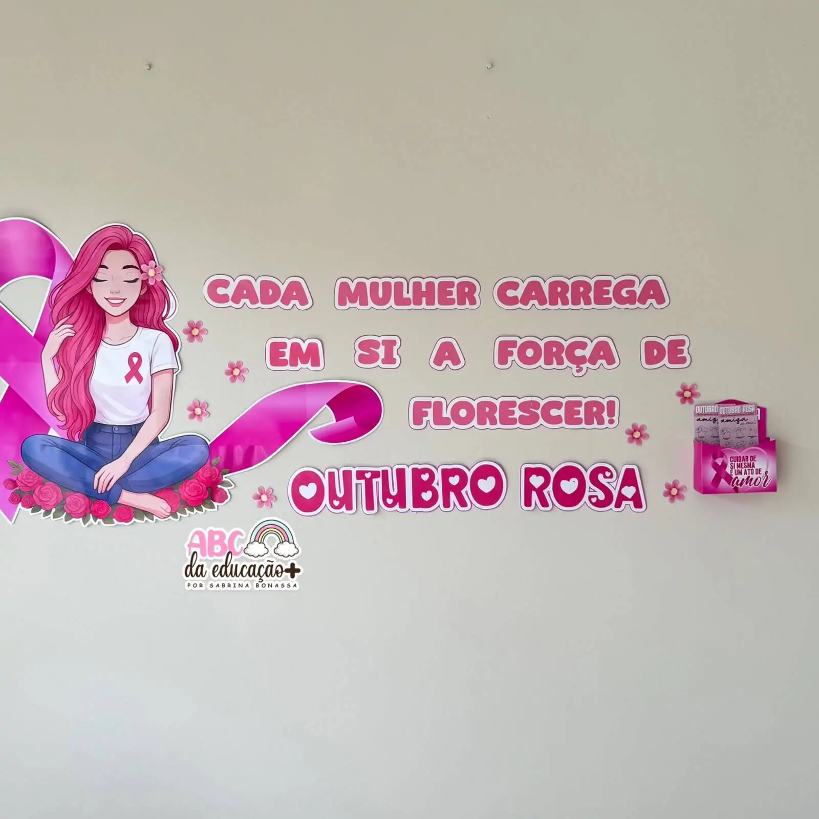 Painel Outubro Rosa – A Força de Florescer - Imagem 5