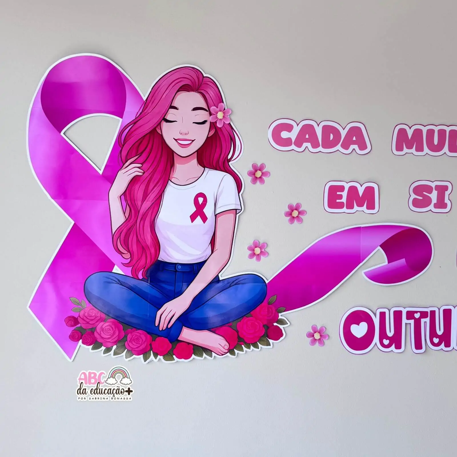 Painel Outubro Rosa – A Força de Florescer - Imagem 2