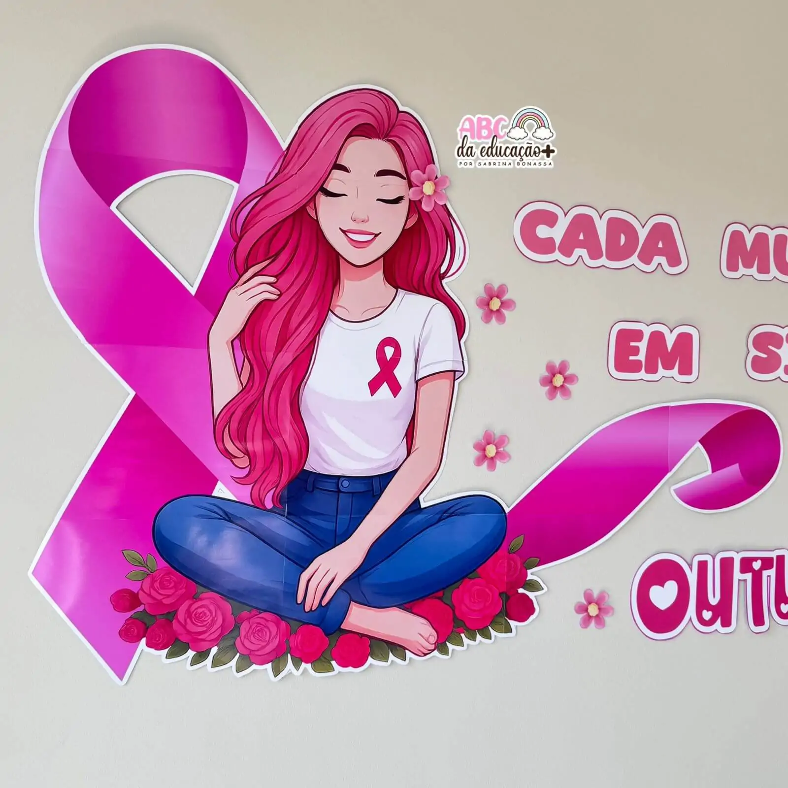 Painel Outubro Rosa – A Força de Florescer - Imagem 9