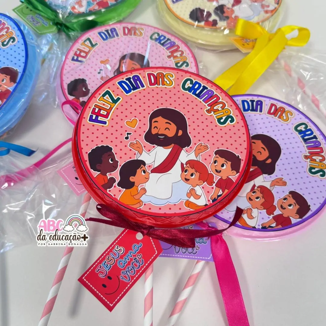 Pirulito Supresa Dia das Crianças – Lembrancinha Cristã - Imagem 5