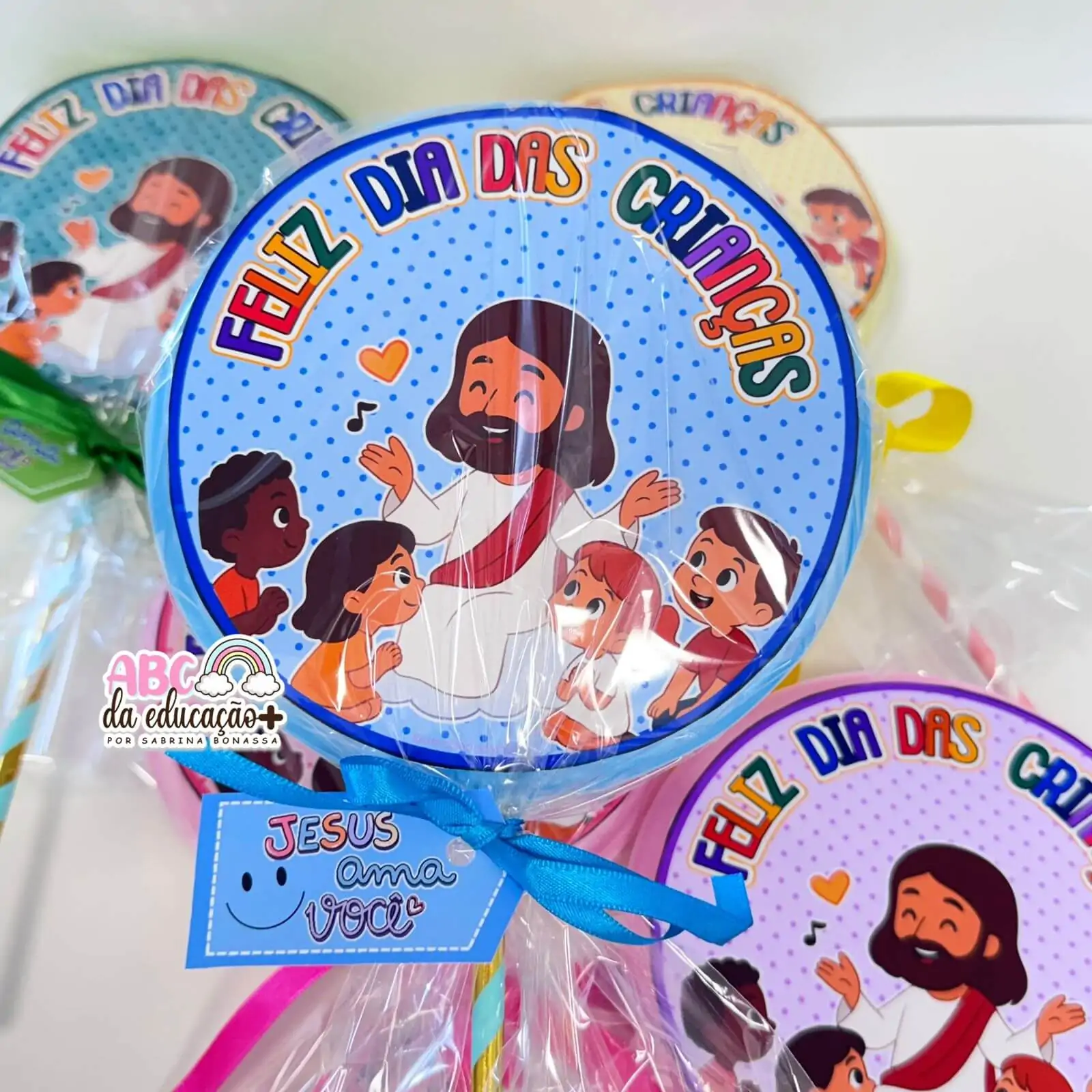 Pirulito Supresa Dia das Crianças – Lembrancinha Cristã - Imagem 6