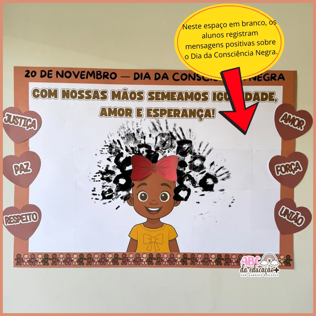 Painel Dia da Consciência Negra – Mãos da Igualdade - Imagem 3