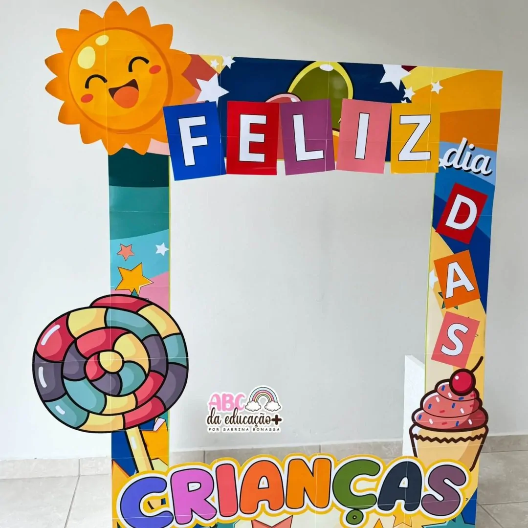 Moldura de Fotos Gigante - Dia das Crianças - Imagem 7