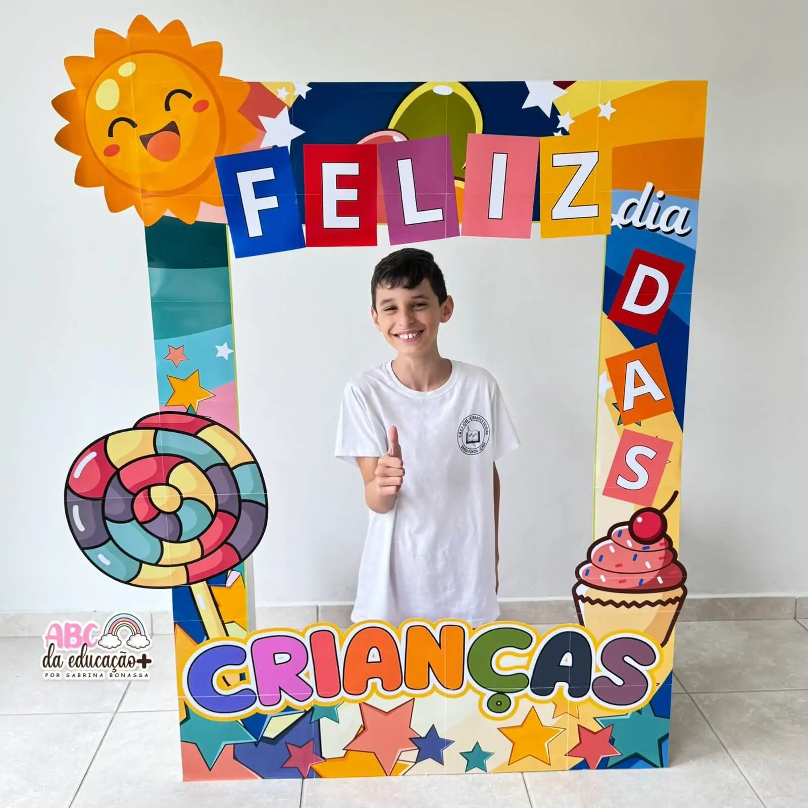 Moldura de Fotos Gigante - Dia das Crianças - Imagem 4