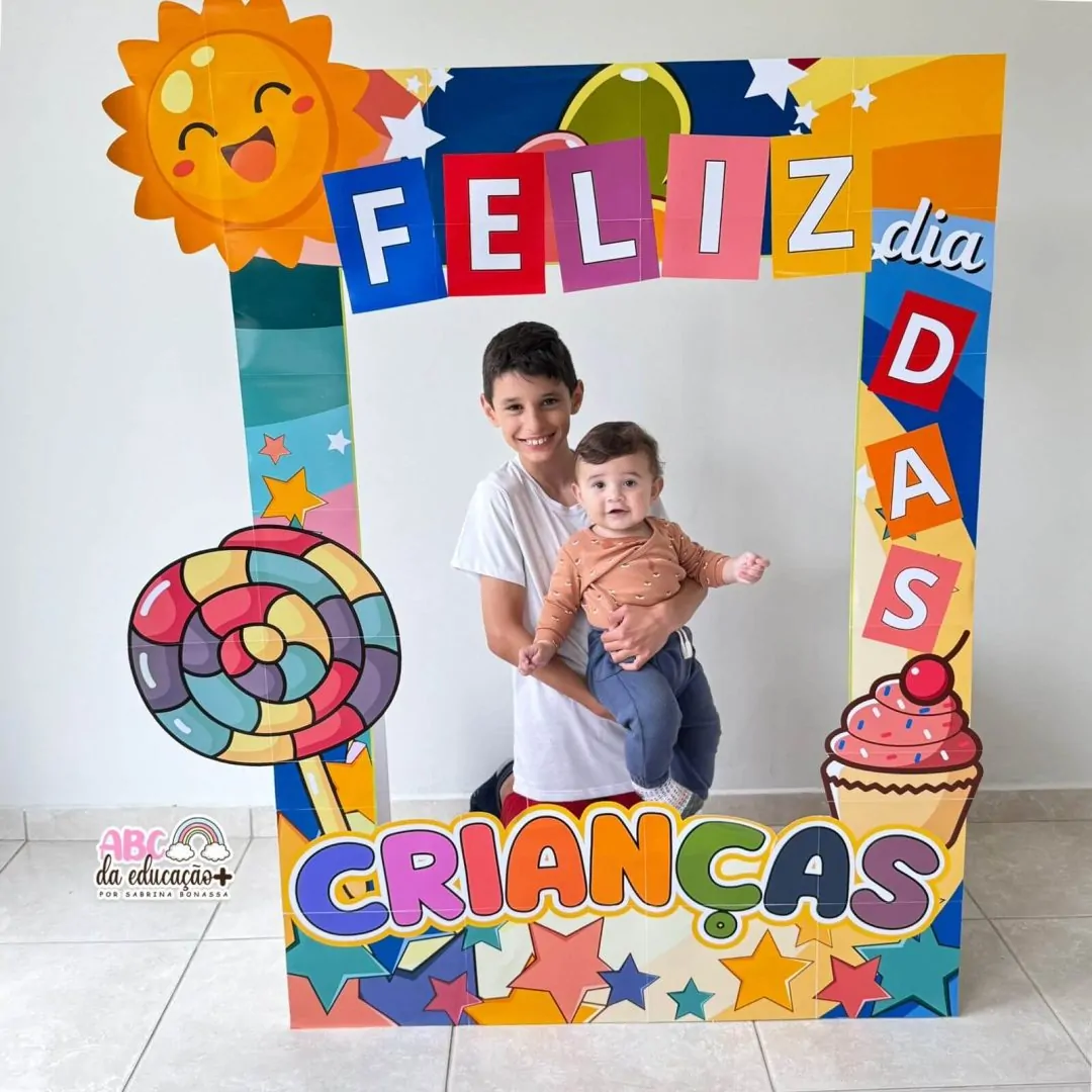 Moldura de Fotos Gigante - Dia das Crianças - Imagem 2