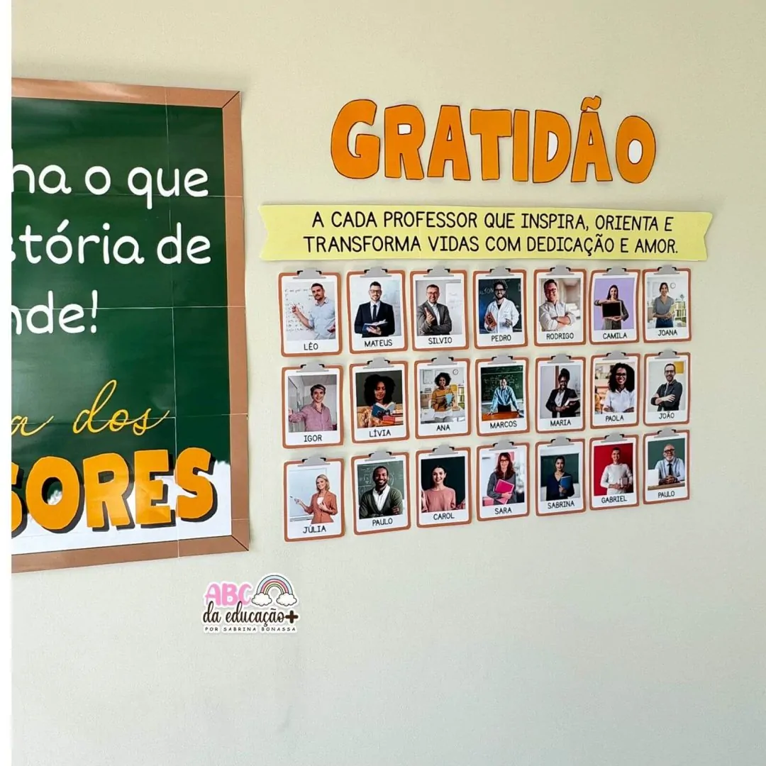 Painel Dia dos Professores – Gratidão e Conhecimento - Imagem 5