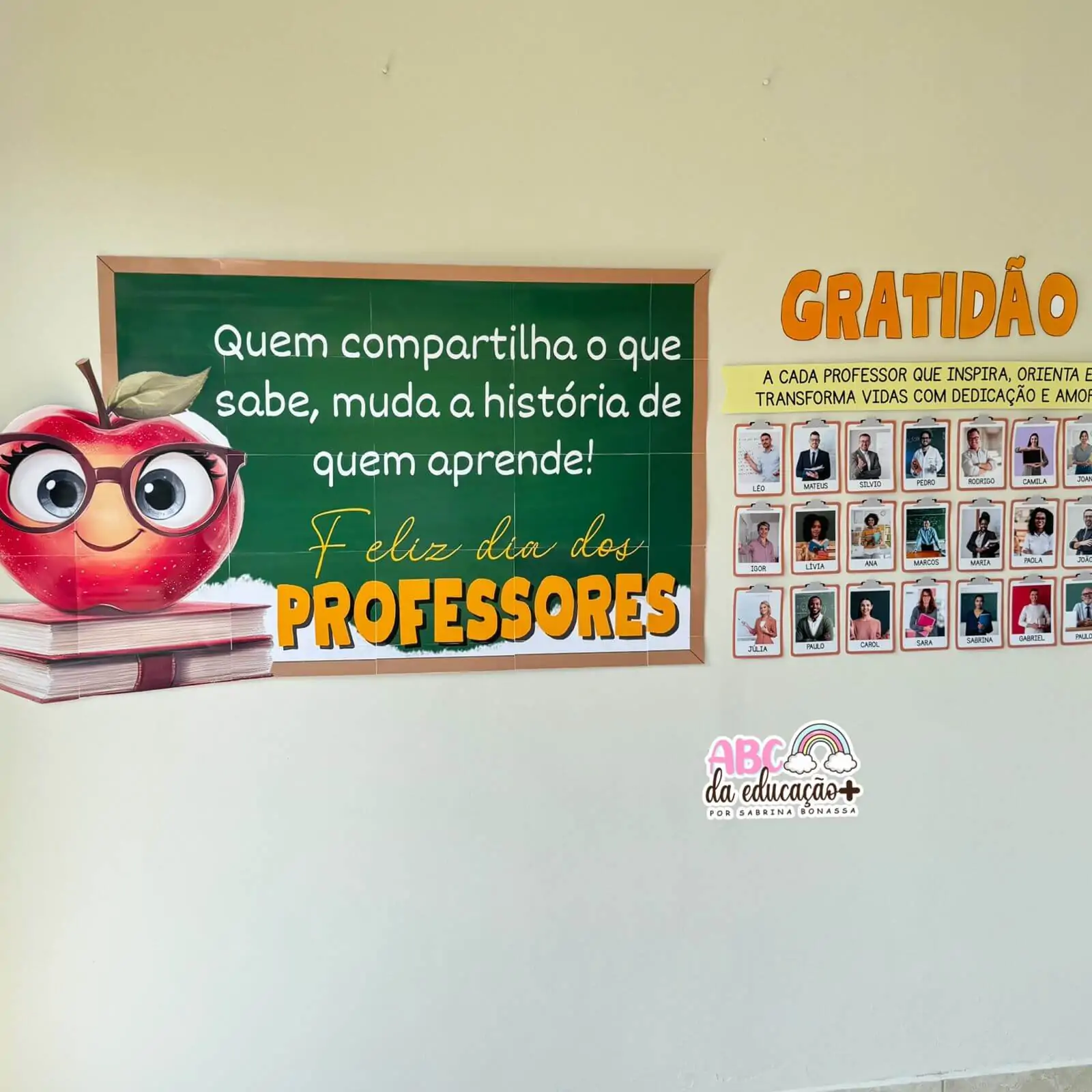 Painel Dia dos Professores – Gratidão e Conhecimento - Imagem 3