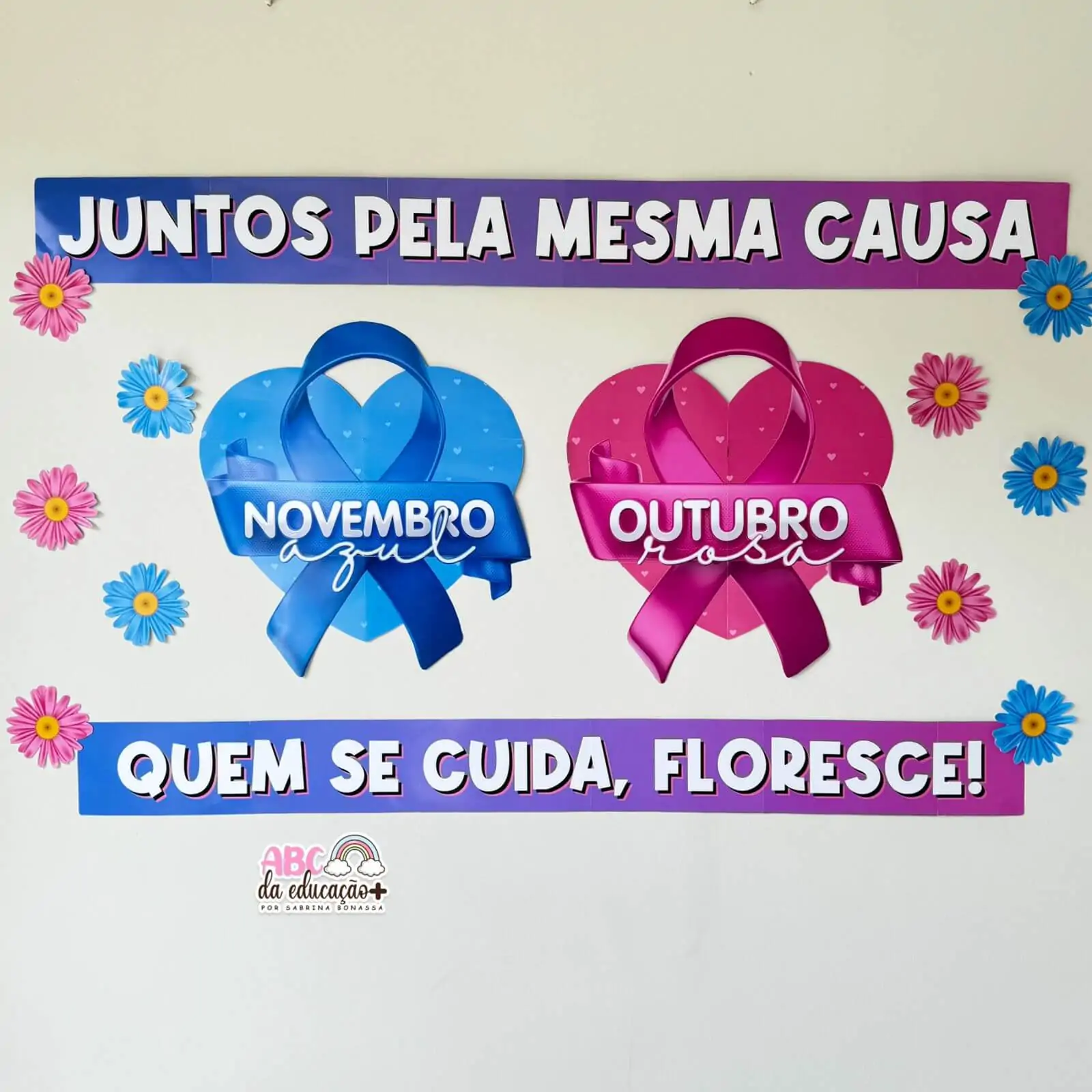 Painel Outubro Rosa e Novembro Azul – “Juntos pela Mesma Causa”