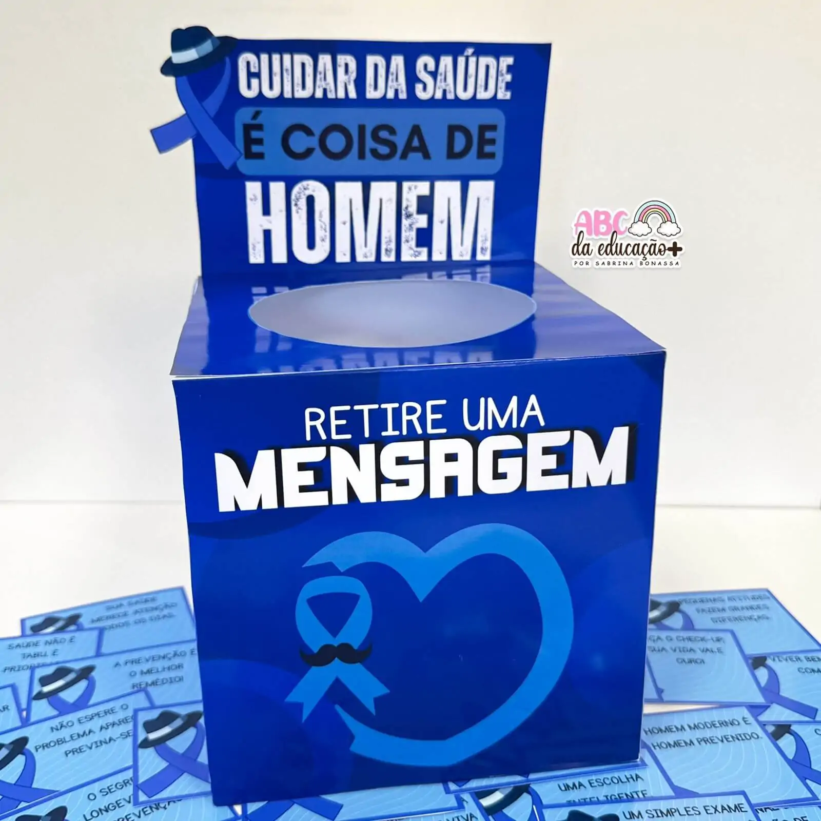 Caixa Motivacional Novembro Azul - Imagem 8