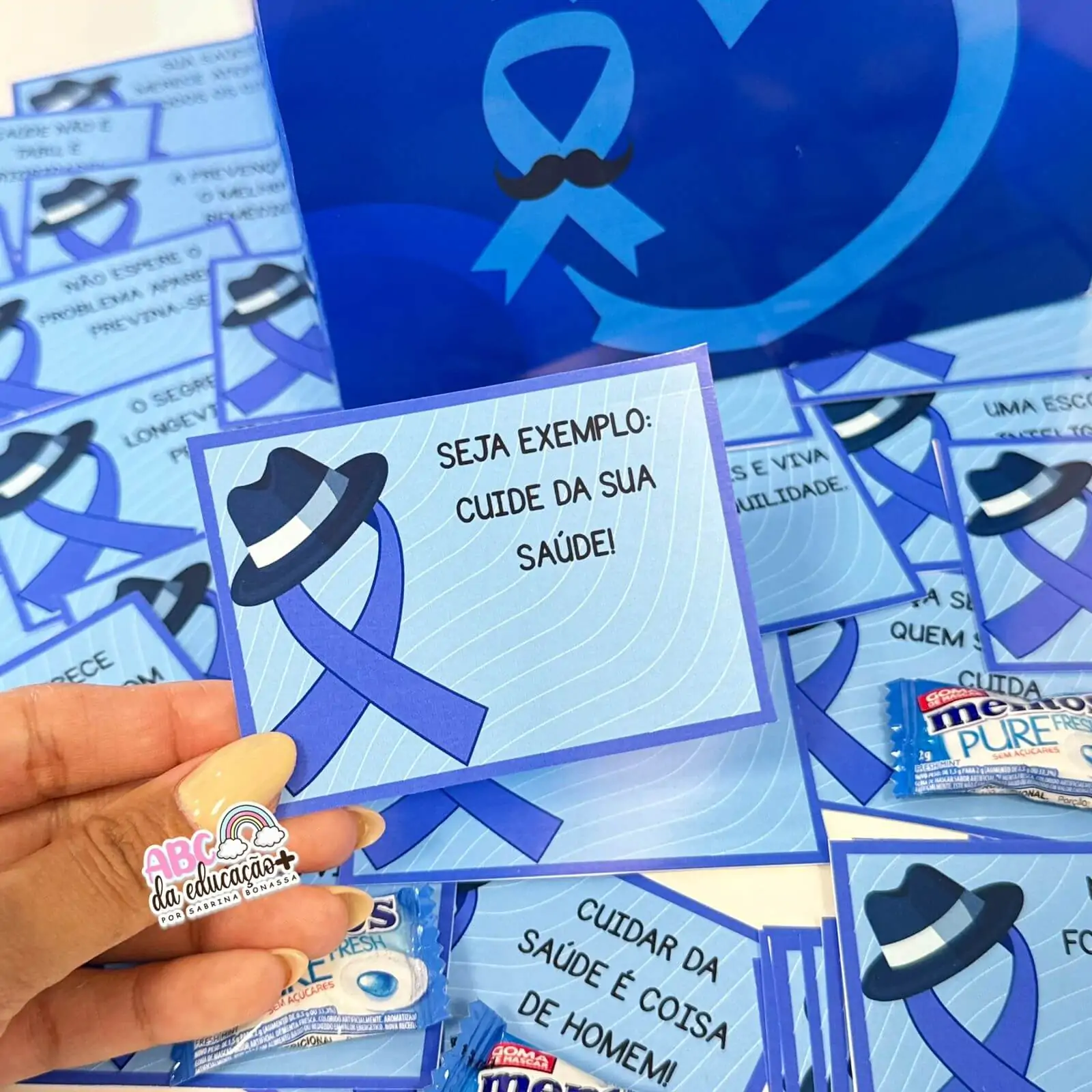 Caixa Motivacional Novembro Azul - Imagem 7