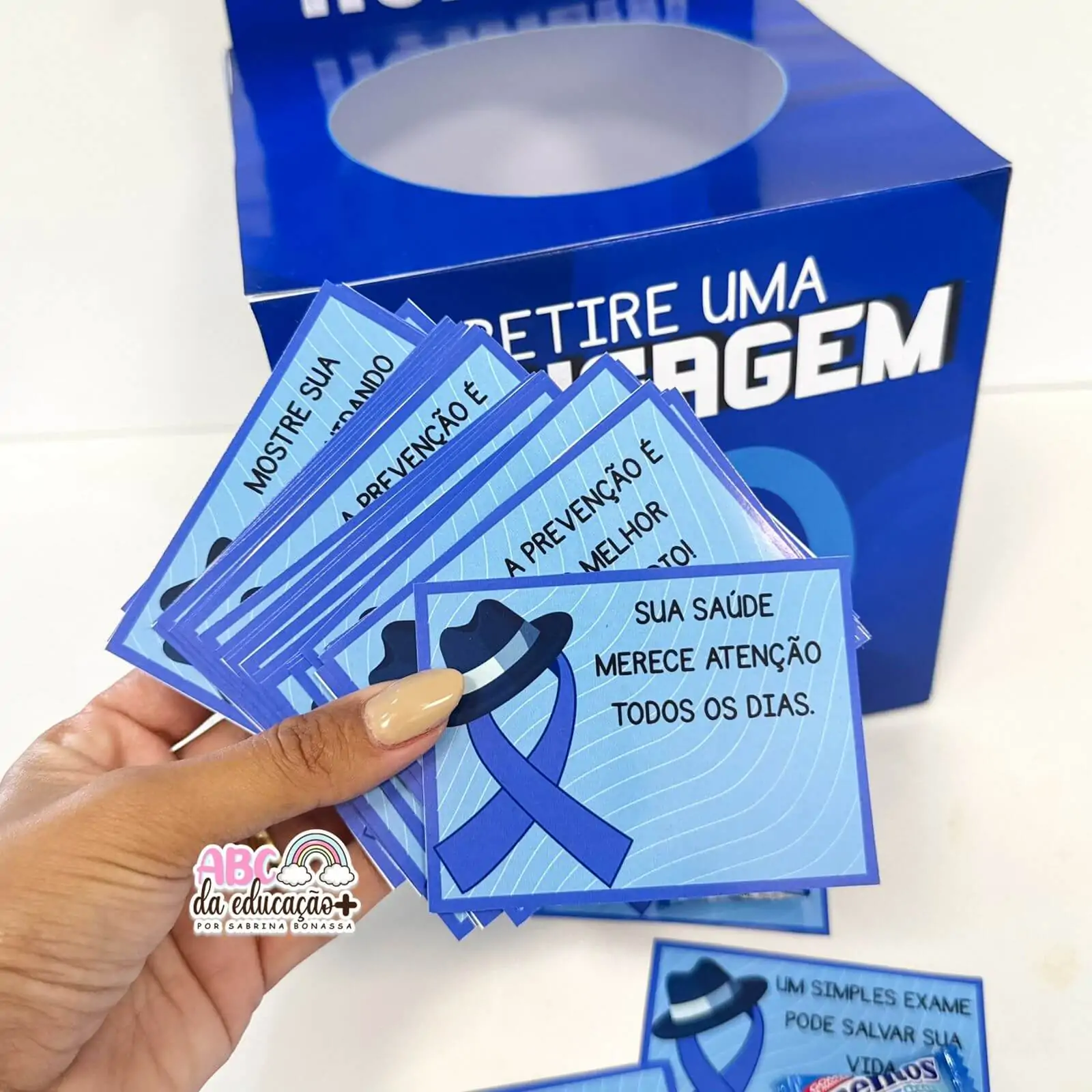 Caixa Motivacional Novembro Azul - Imagem 5