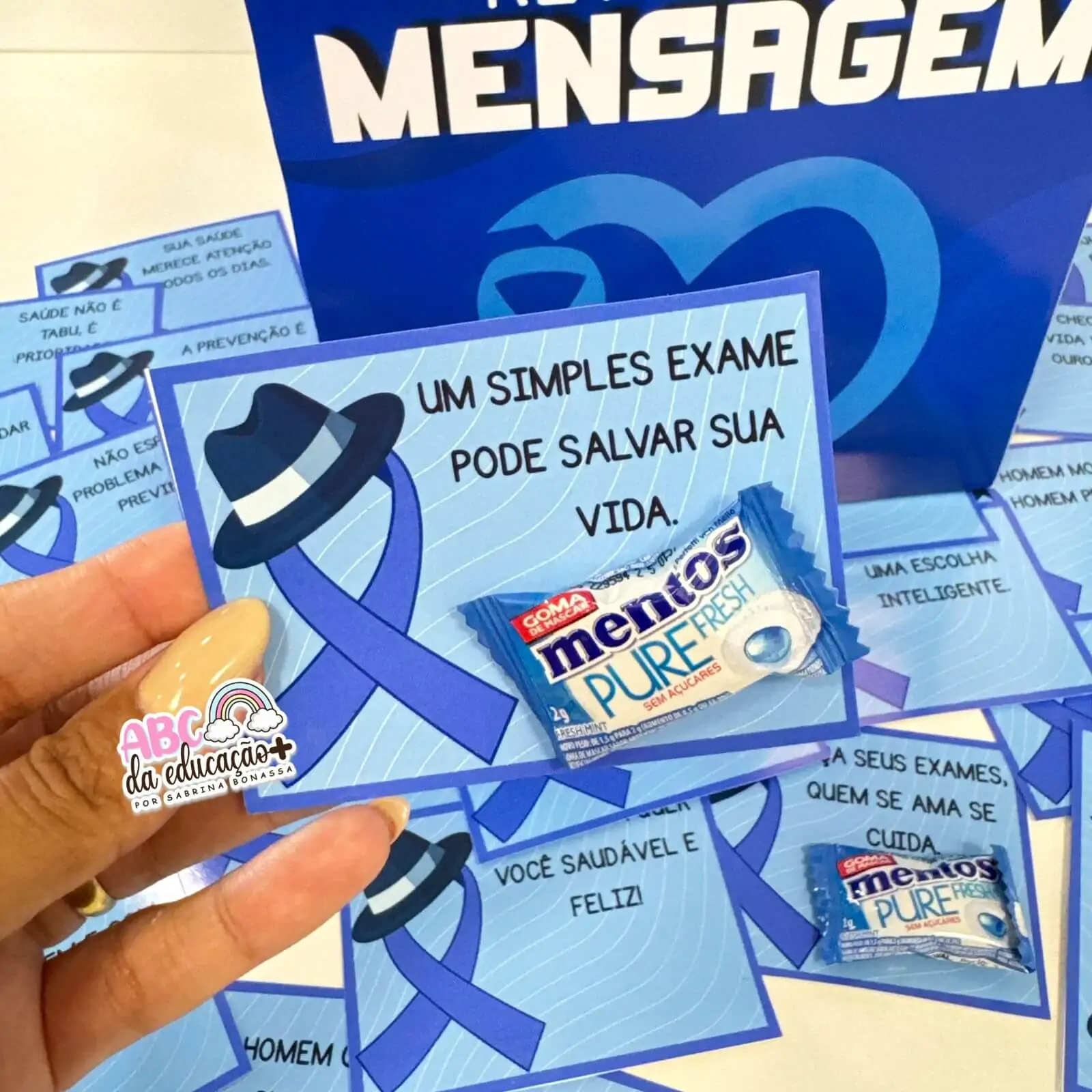 Caixa Motivacional Novembro Azul - Imagem 4
