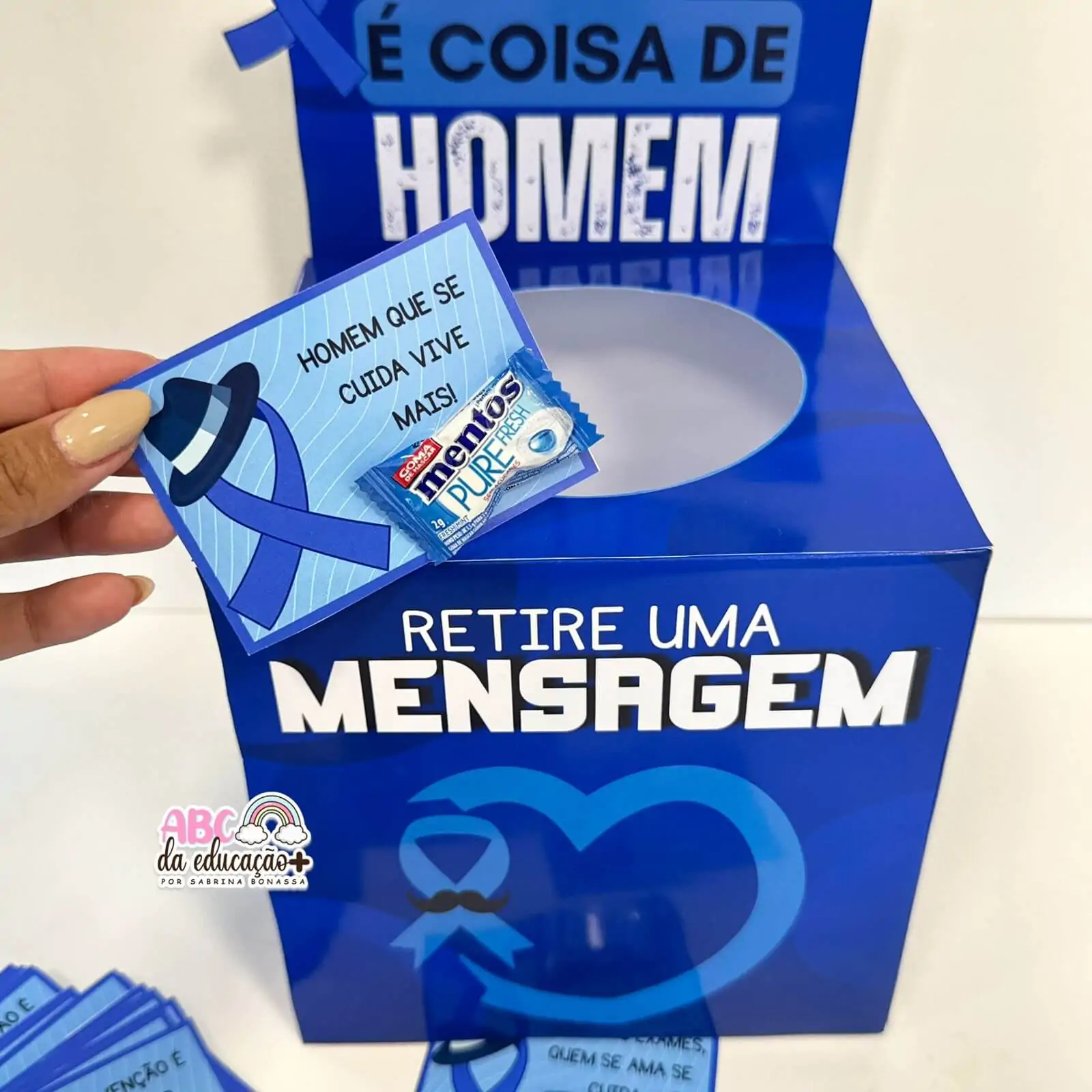 Caixa Motivacional Novembro Azul - Imagem 3