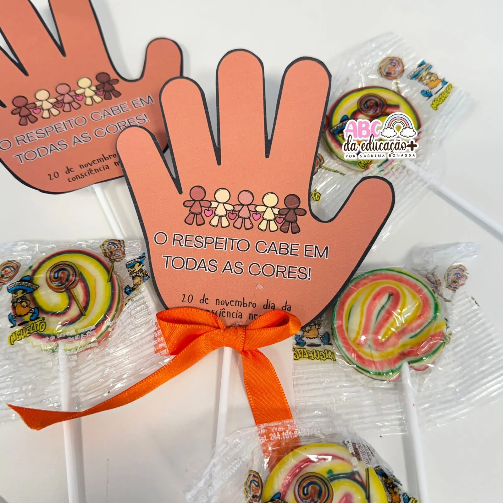 Lembrancinha Mãozinha – Consciência Negra