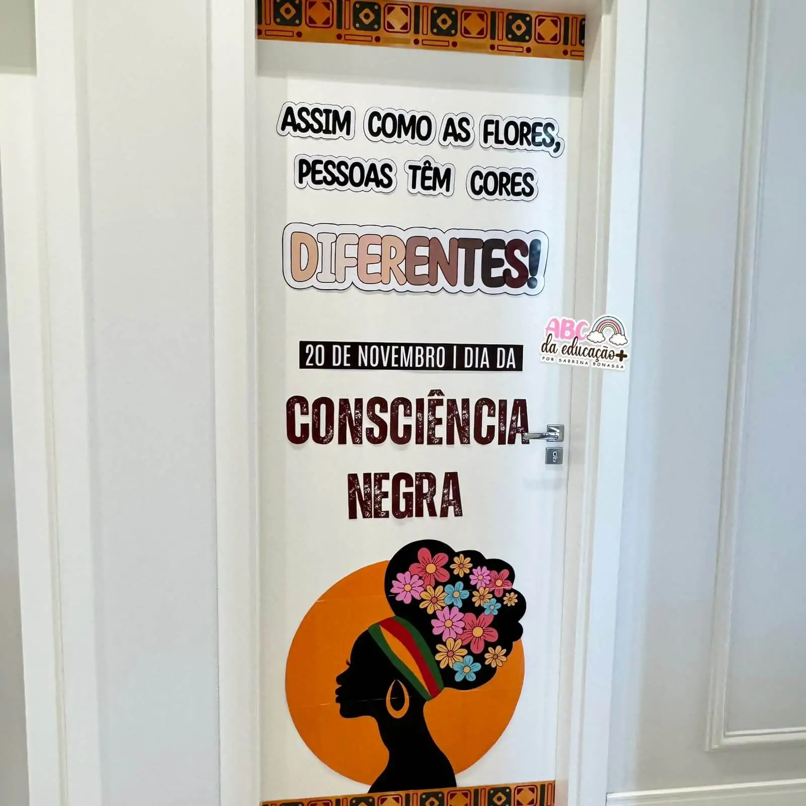 Painel de Porta Dia da Consciência Negra