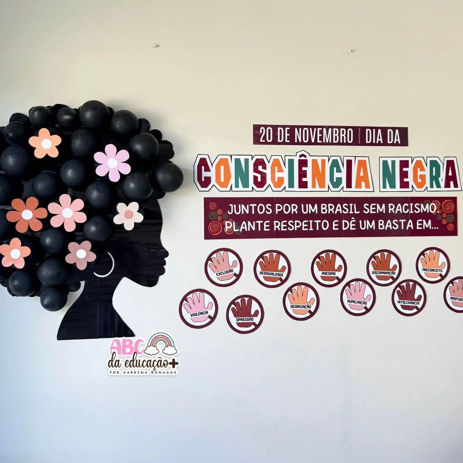 Painel Dia da Consciência Negra – Plante Respeito e Dê um Basta em... - Imagem 9