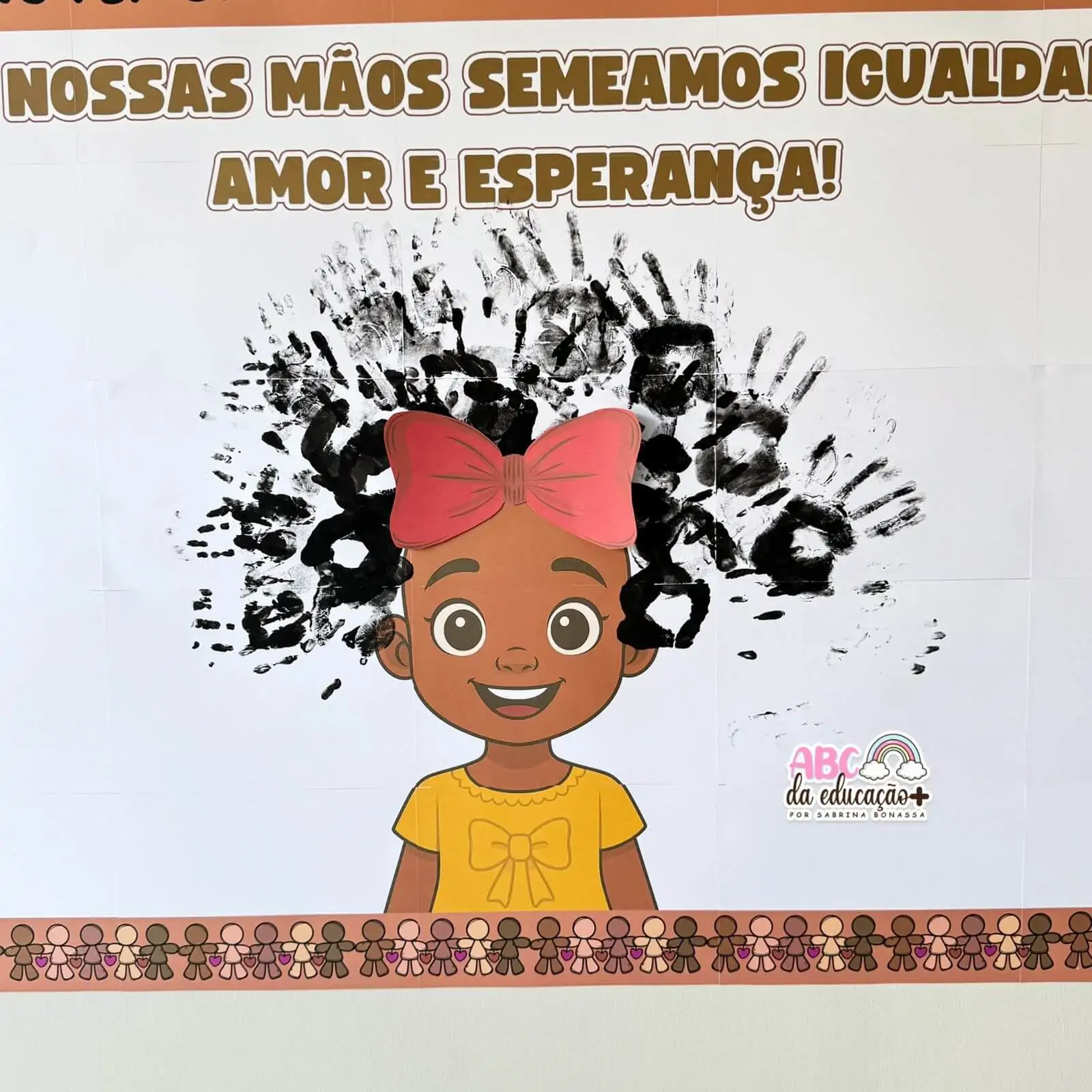 Painel Dia da Consciência Negra – Mãos da Igualdade - Imagem 2