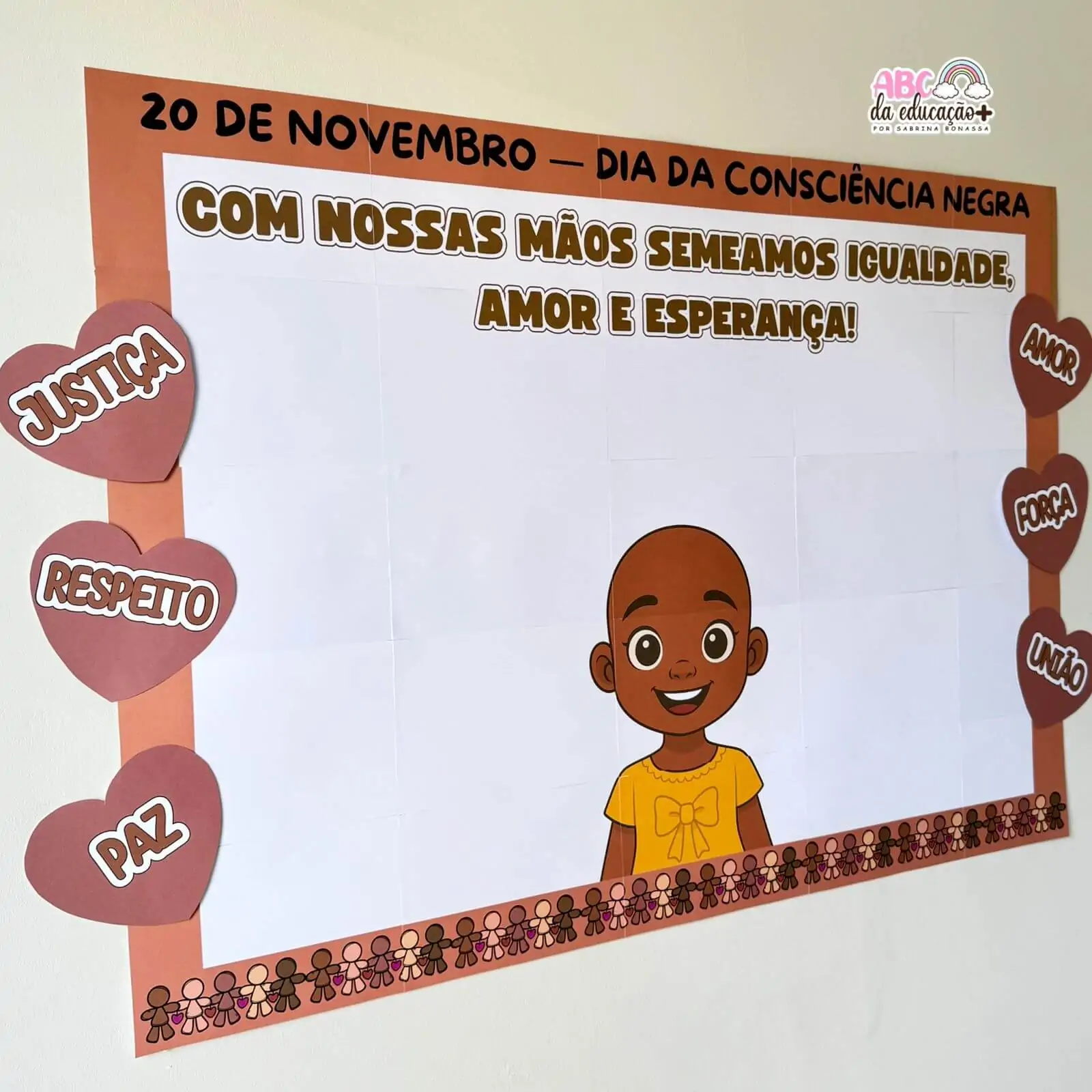 Painel Dia da Consciência Negra – Mãos da Igualdade - Imagem 6