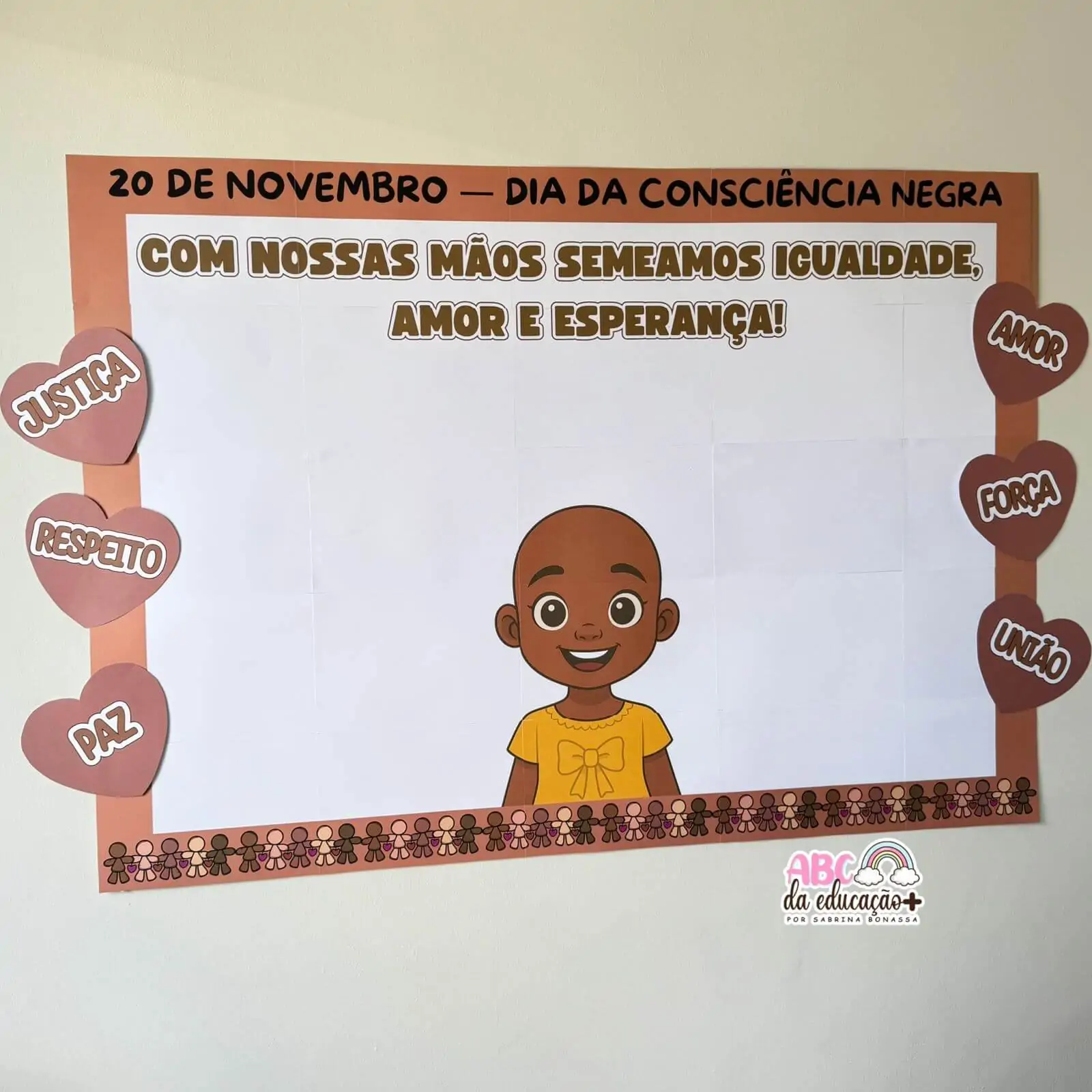 Painel Dia da Consciência Negra – Mãos da Igualdade - Imagem 4