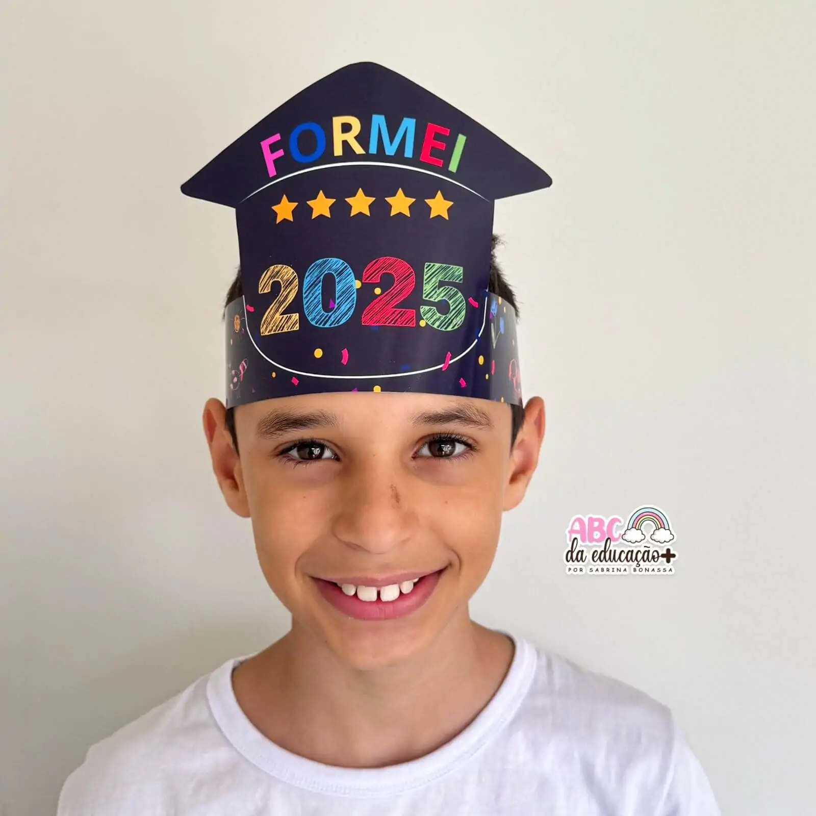 Capelo de Formatura Infantil – Formei 2025 - Imagem 5