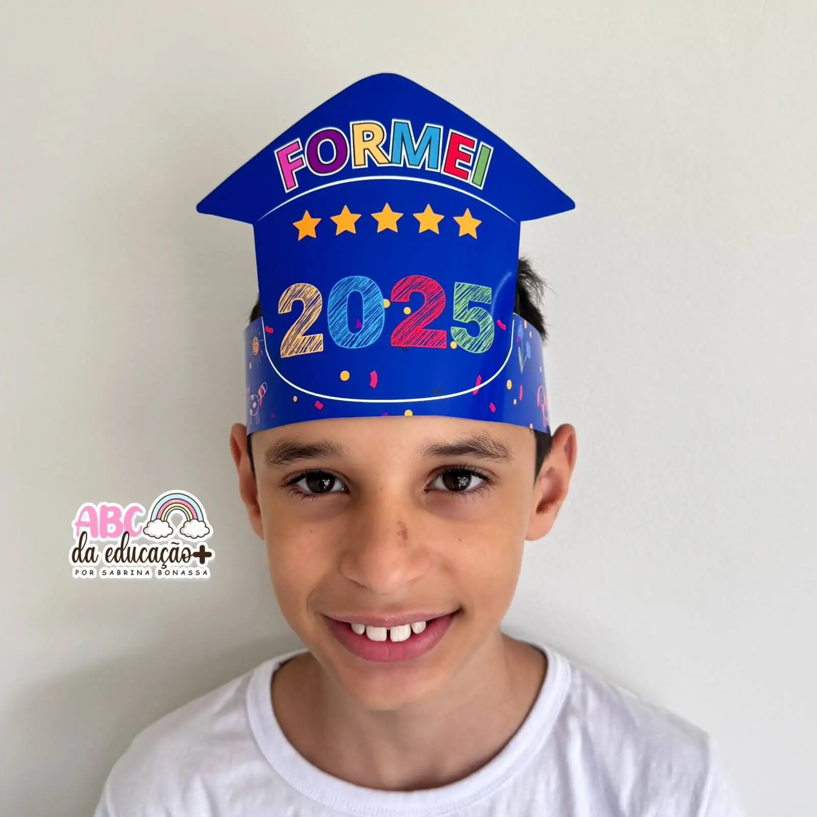 Capelo de Formatura Infantil – Formei 2025 - Imagem 6