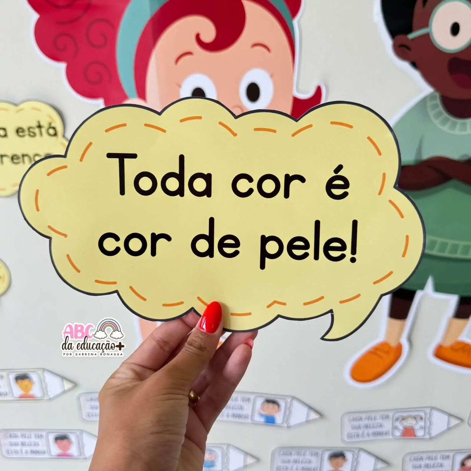 Painel Colaborativo – Lápis Cor de Pele - Imagem 11