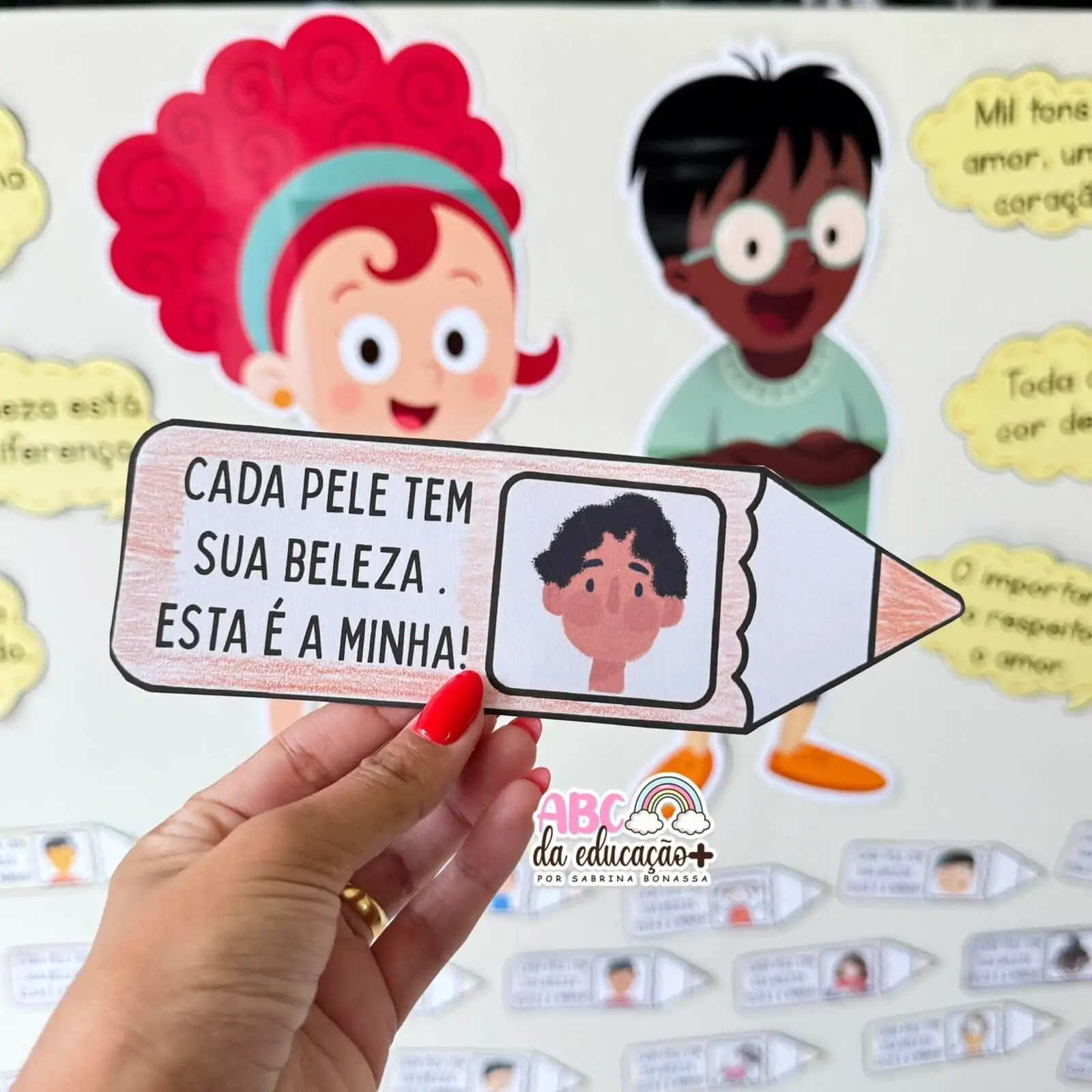 Painel Colaborativo – Lápis Cor de Pele - Imagem 9