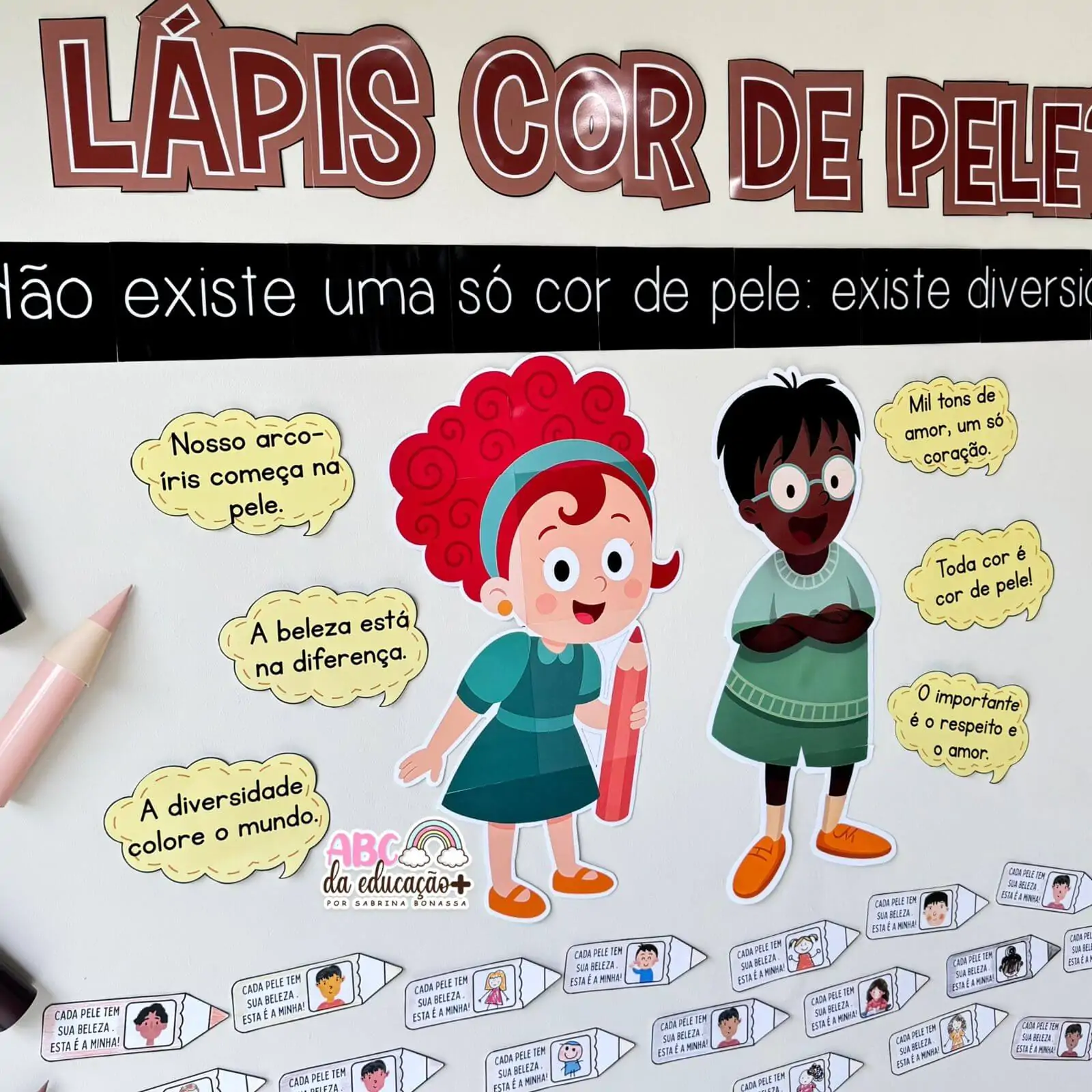 Painel Colaborativo – Lápis Cor de Pele - Imagem 8