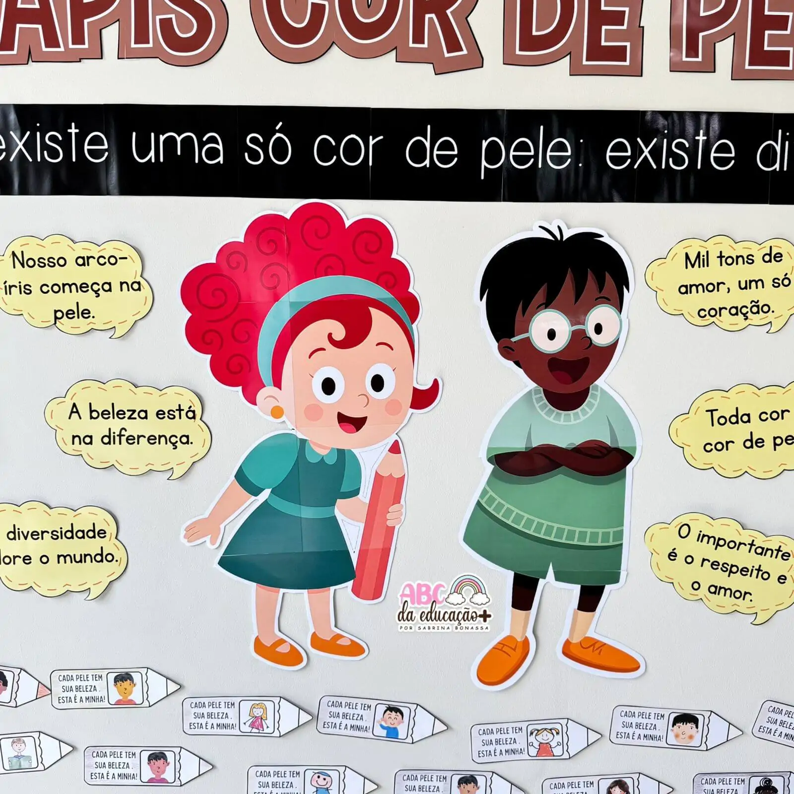 Painel Colaborativo – Lápis Cor de Pele - Imagem 6