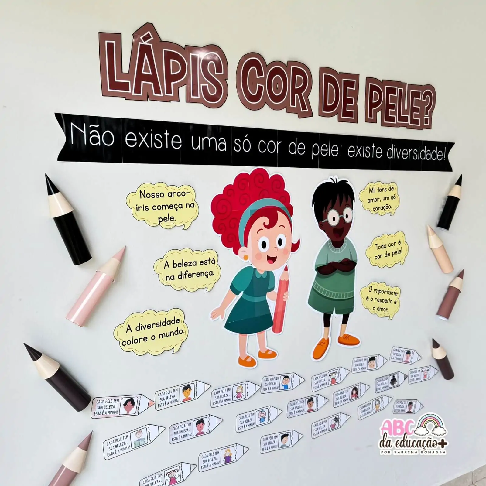 Painel Colaborativo – Lápis Cor de Pele - Imagem 5