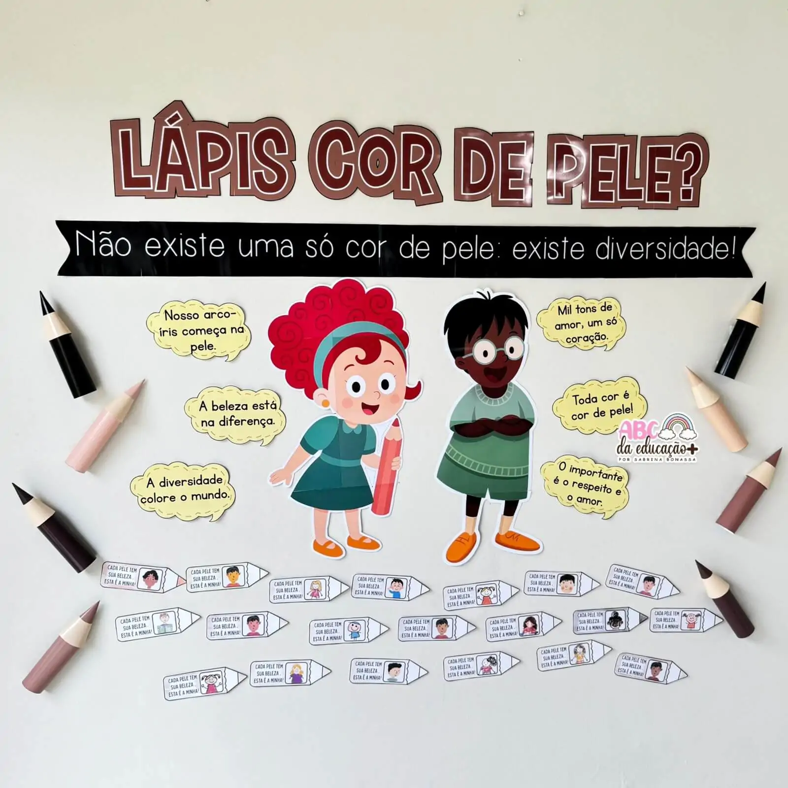 Painel Colaborativo – Lápis Cor de Pele - Imagem 4
