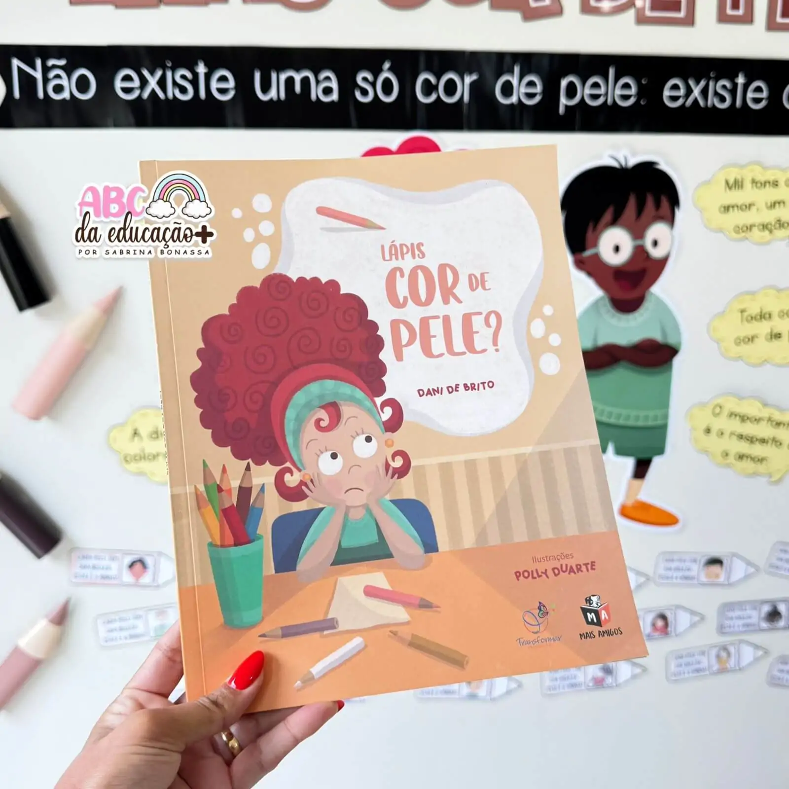 Painel Colaborativo – Lápis Cor de Pele - Imagem 2